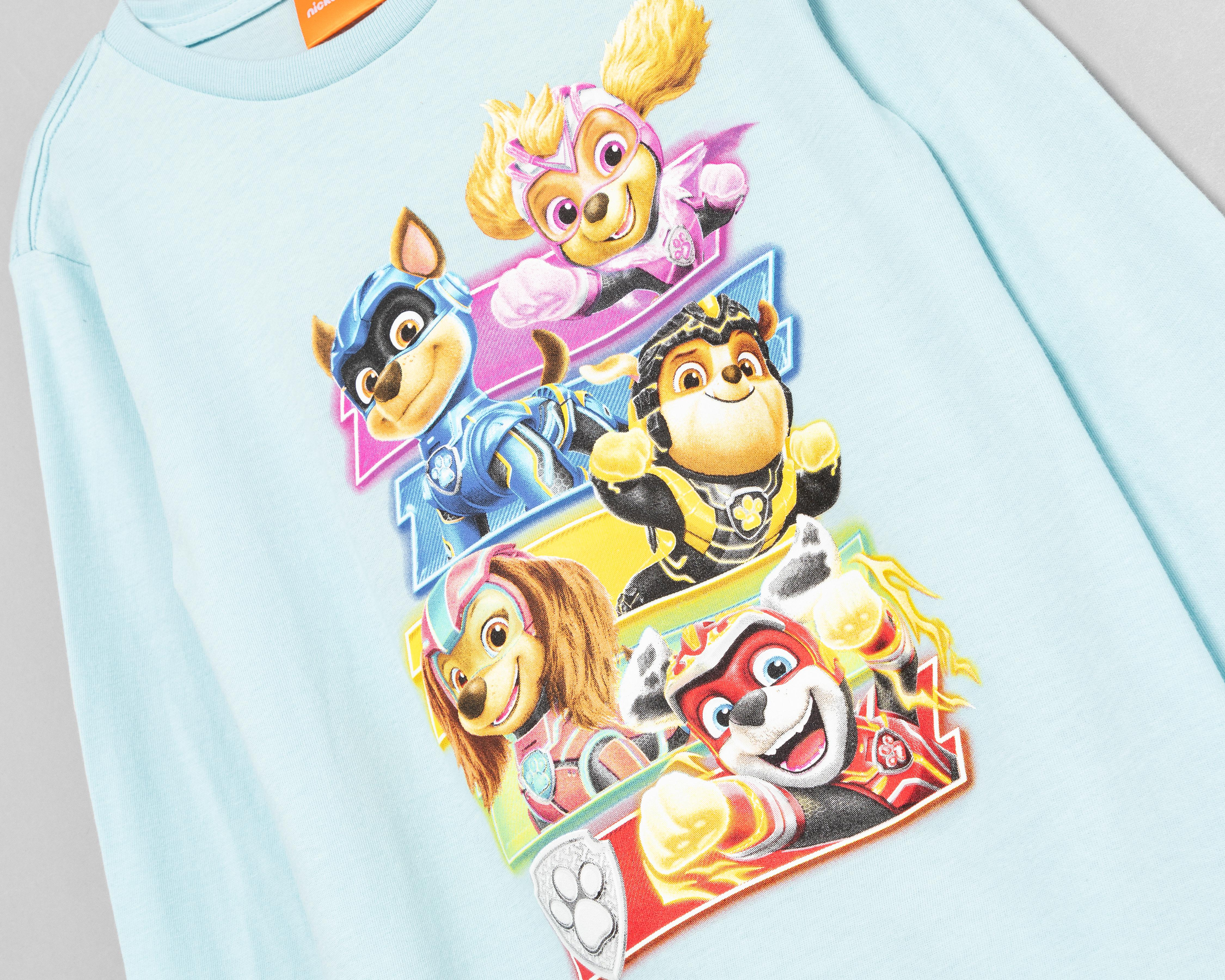 Foto 7 | Playera Paw Patrol Estampada para Niño