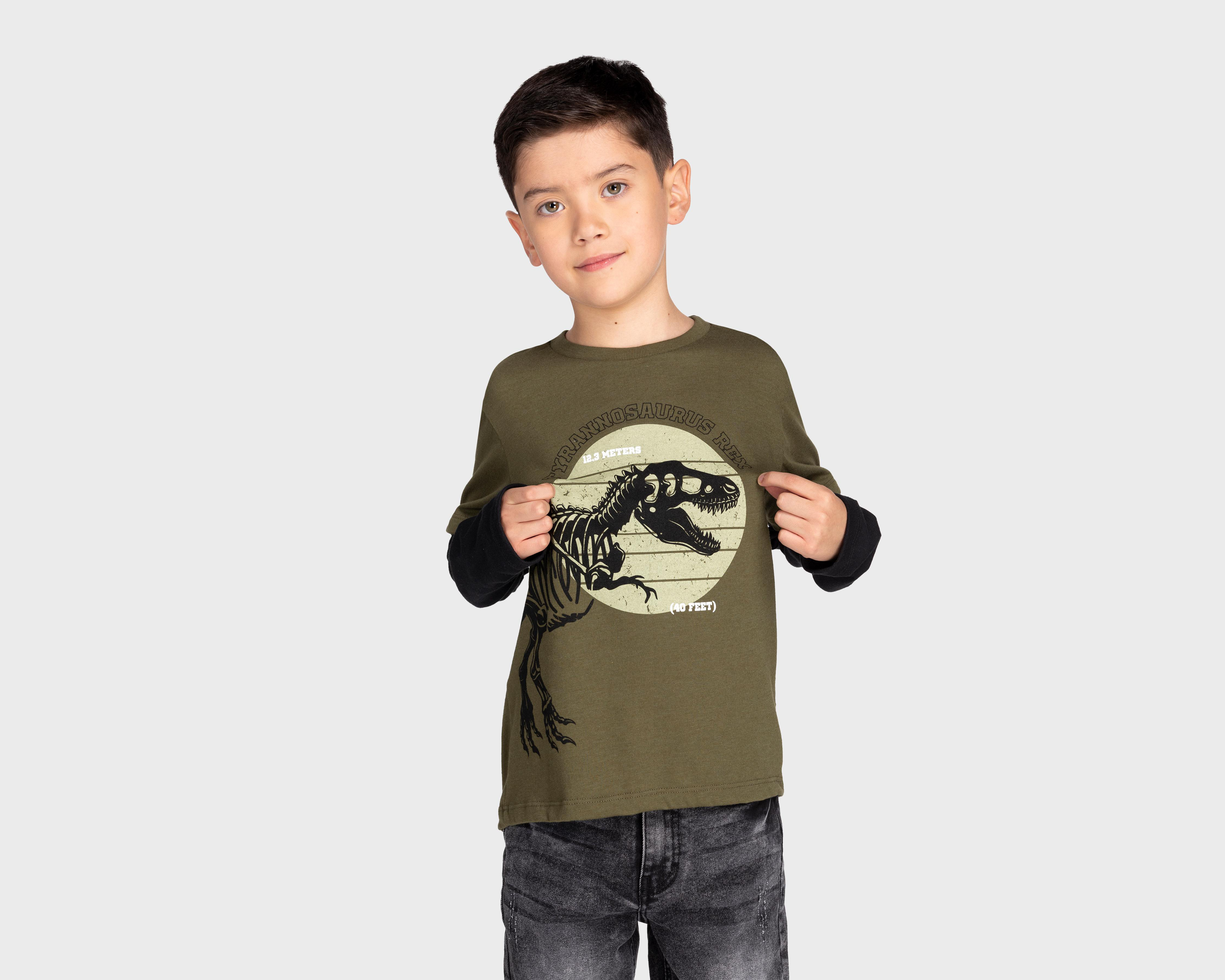 Playera Neo*City Estampada para Niño