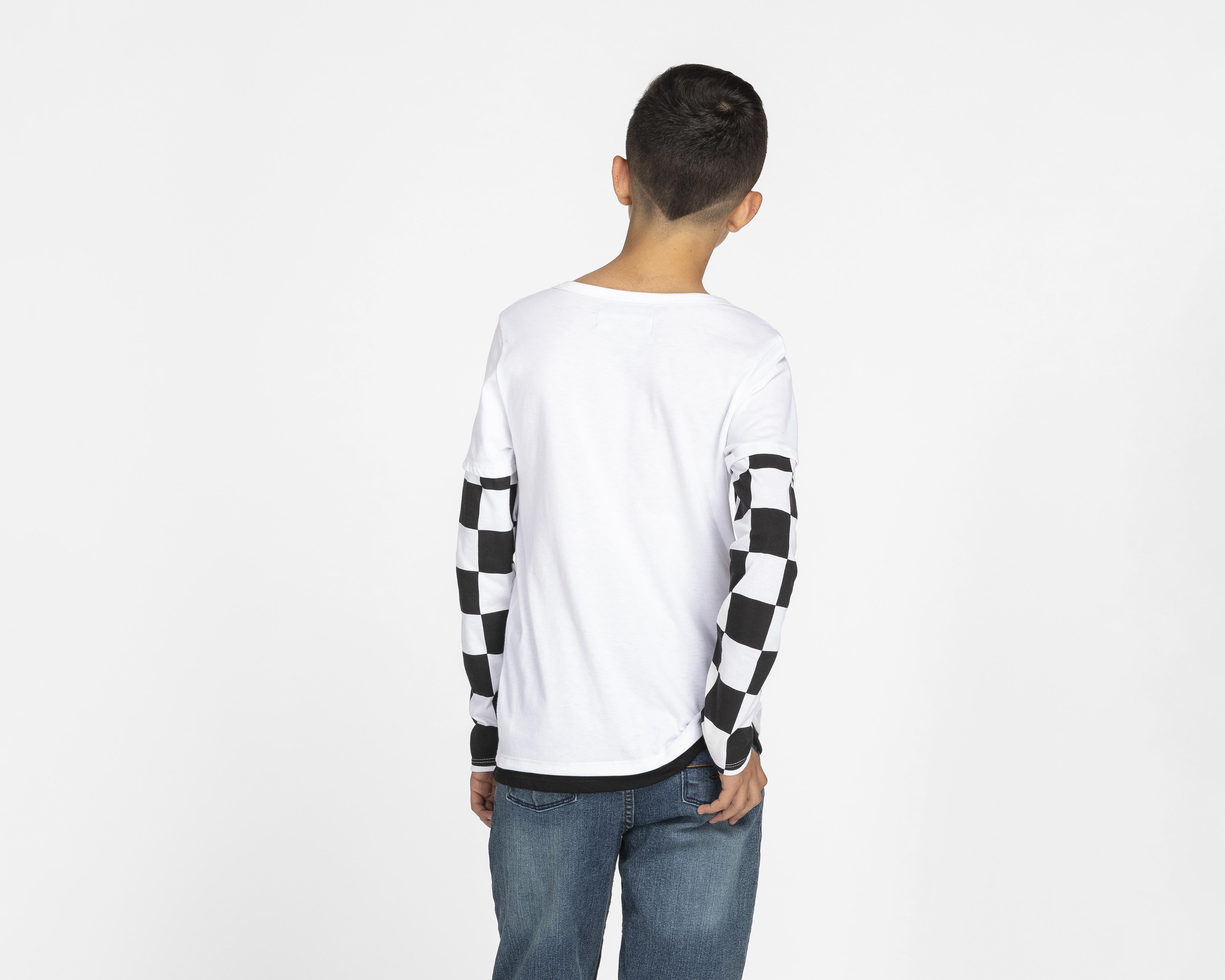 Foto 4 pulgar | Playera Neo*City Estampada Juvenil