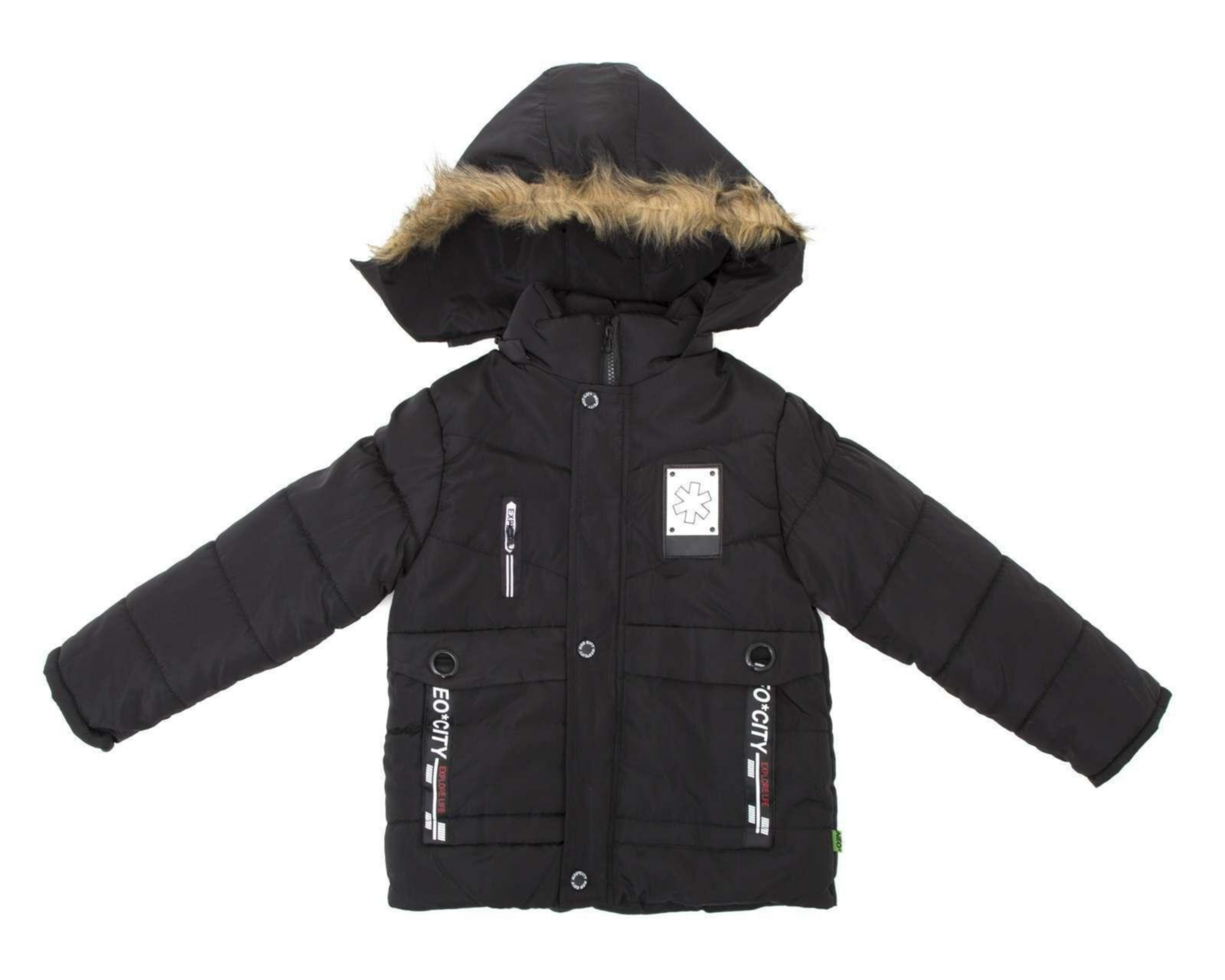 Foto 5 | Chamarra Neo*City con Gorro para Niño