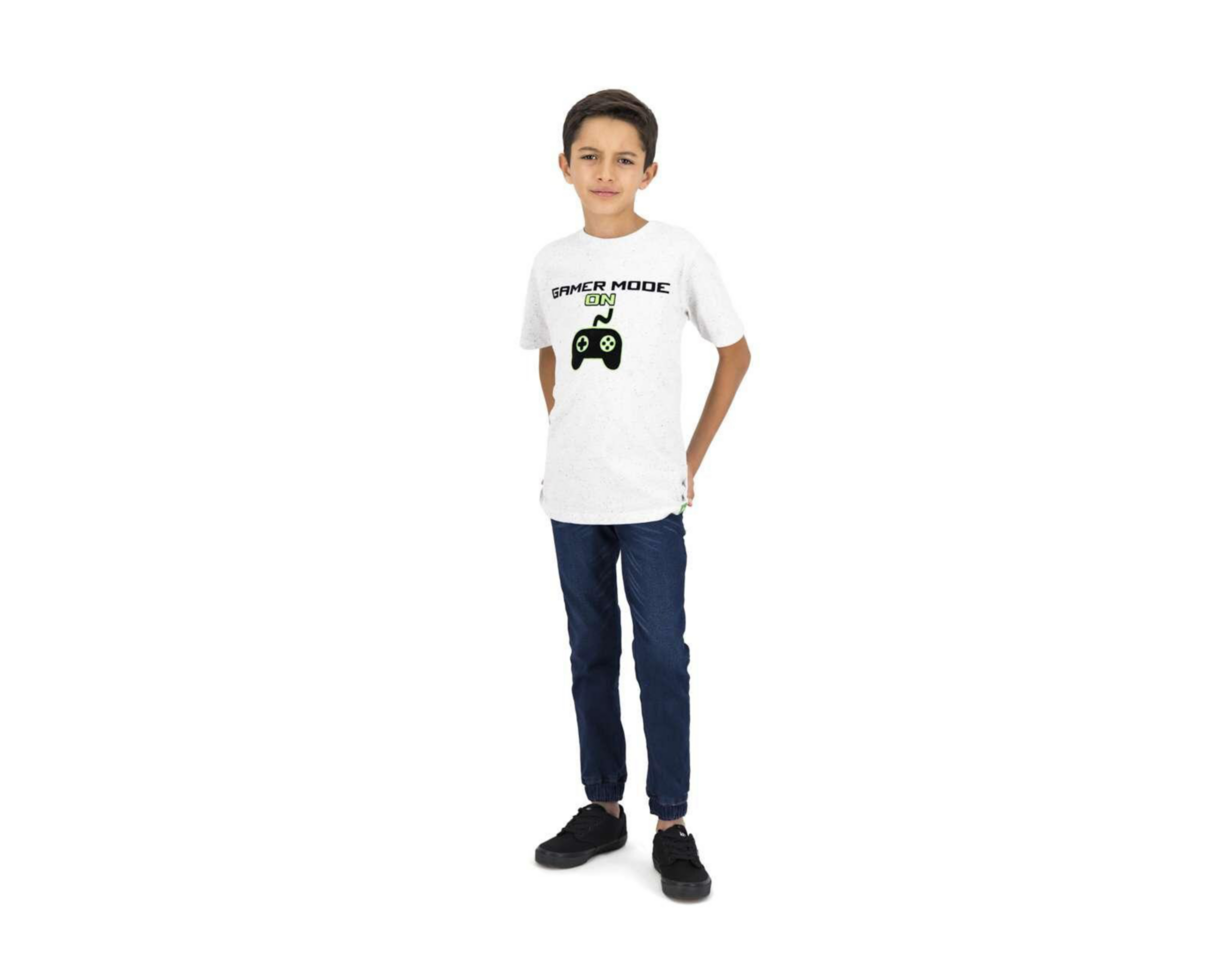 Foto 3 pulgar | Playera Neo*City Estampada Juvenil