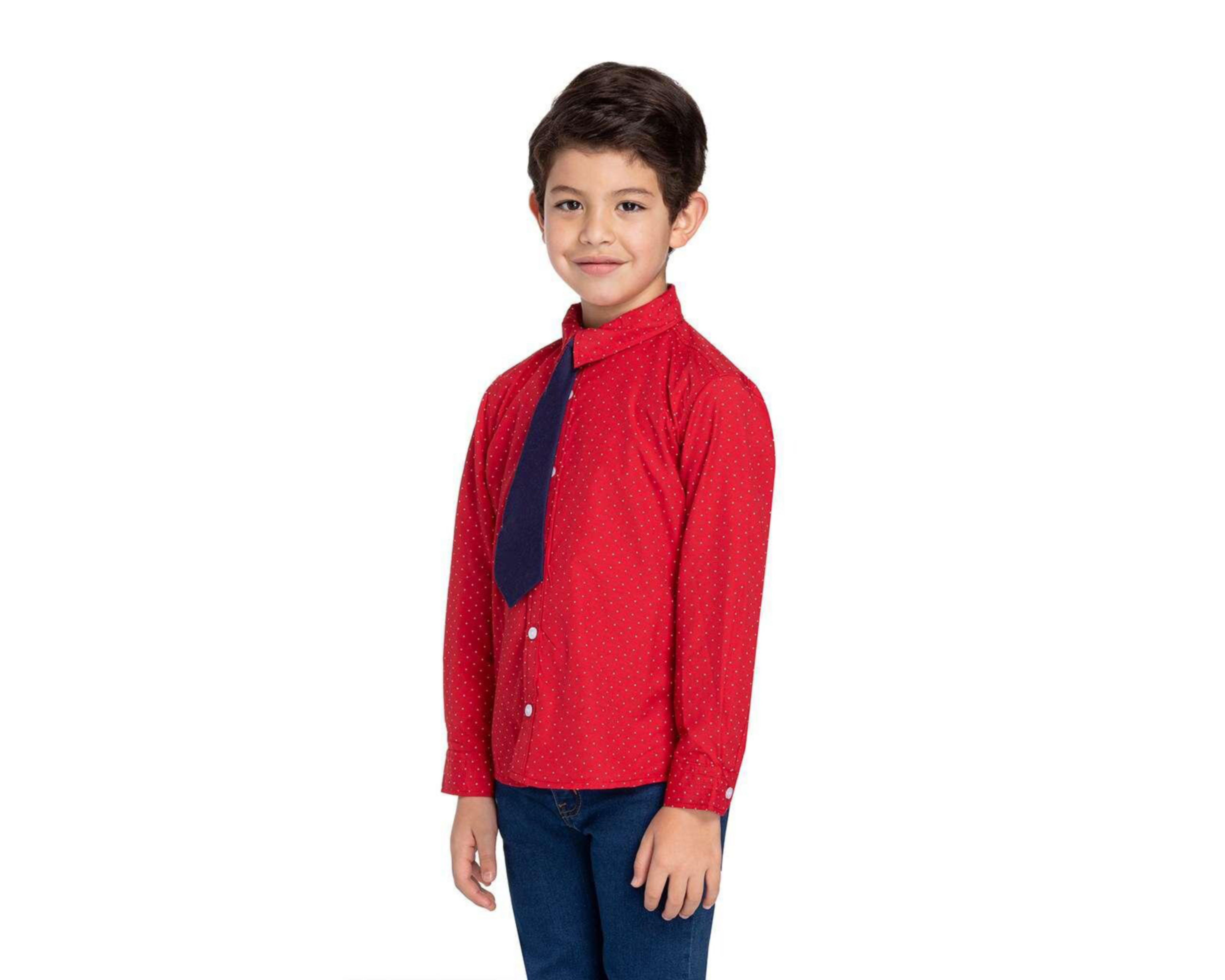 Camisa Refill Manga Larga para Niño $31