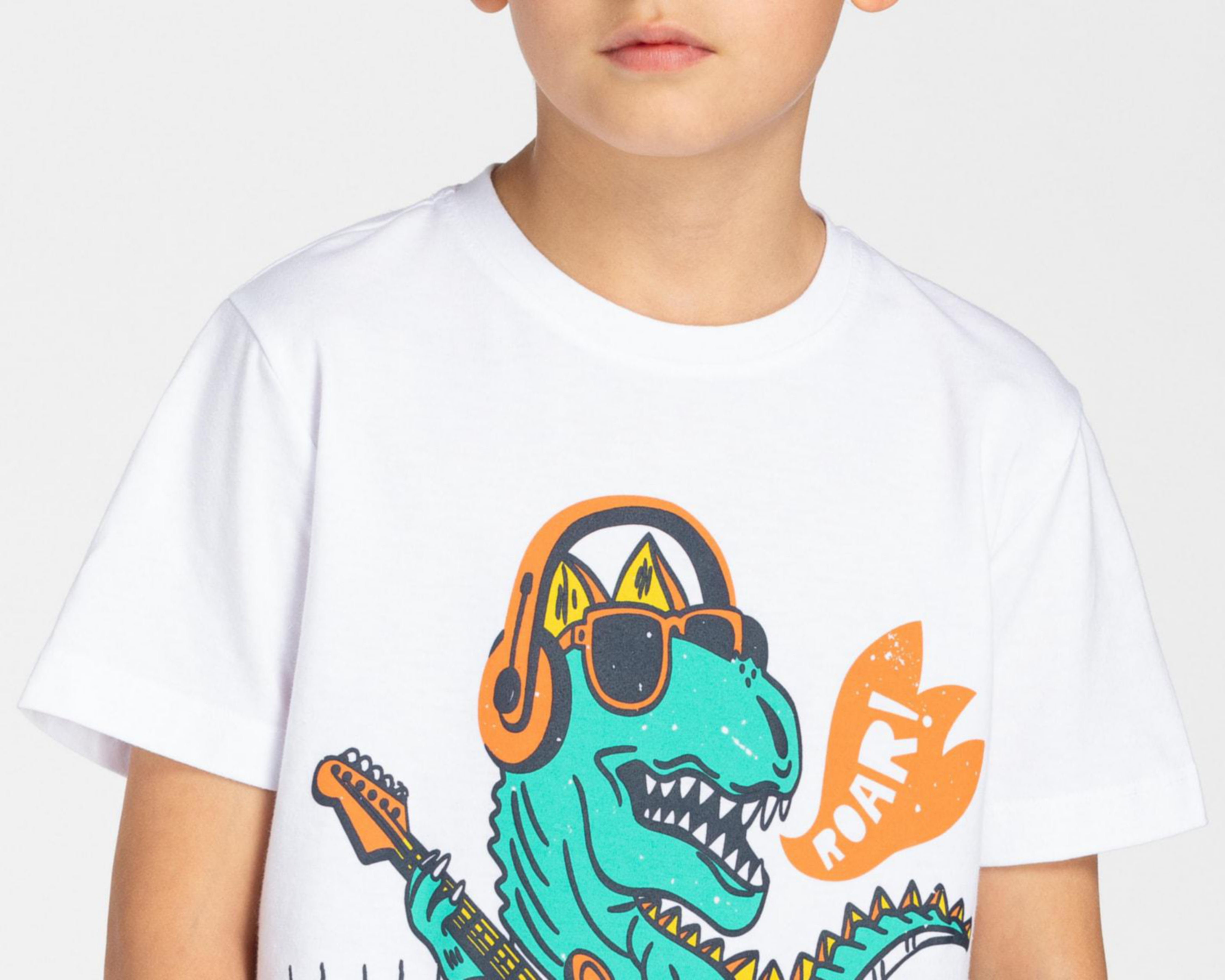 Foto 4 pulgar | Playera Neo*City Estampada para Niño