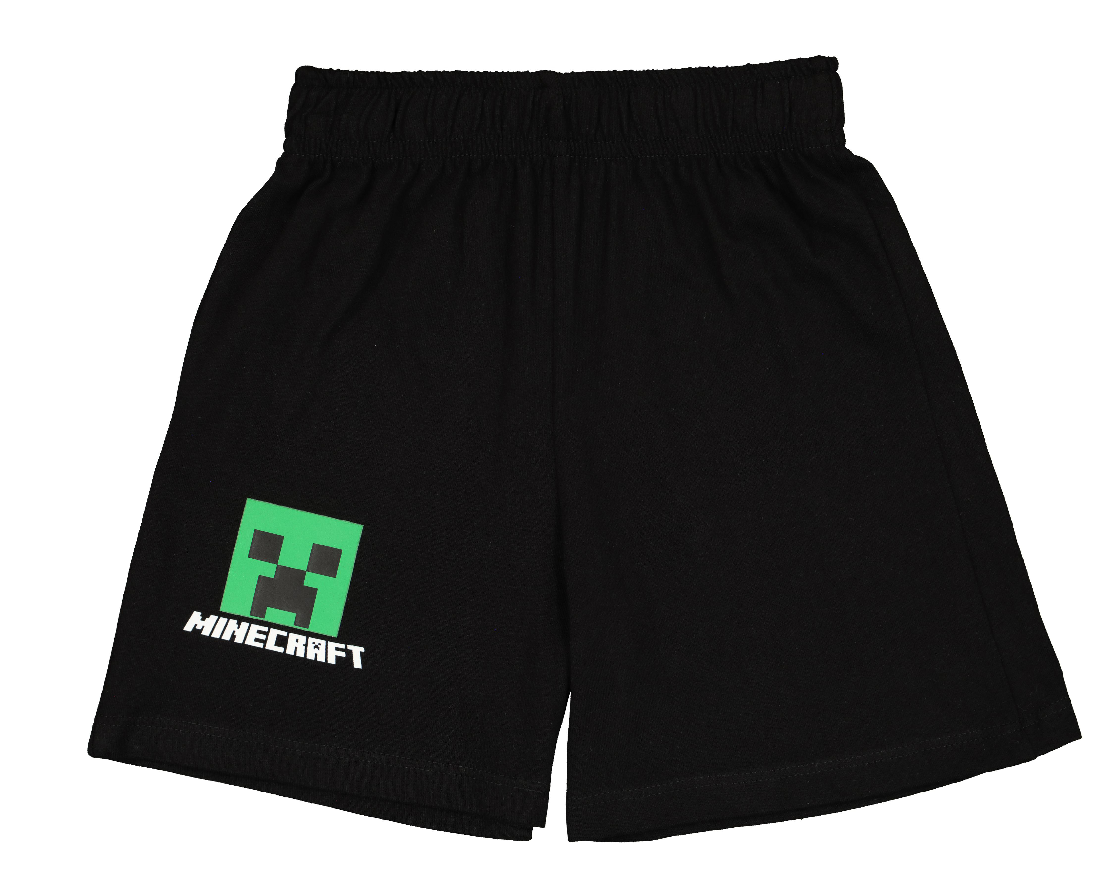 Foto 4 | Conjunto con Short Minecraft Creeper 2 Piezas