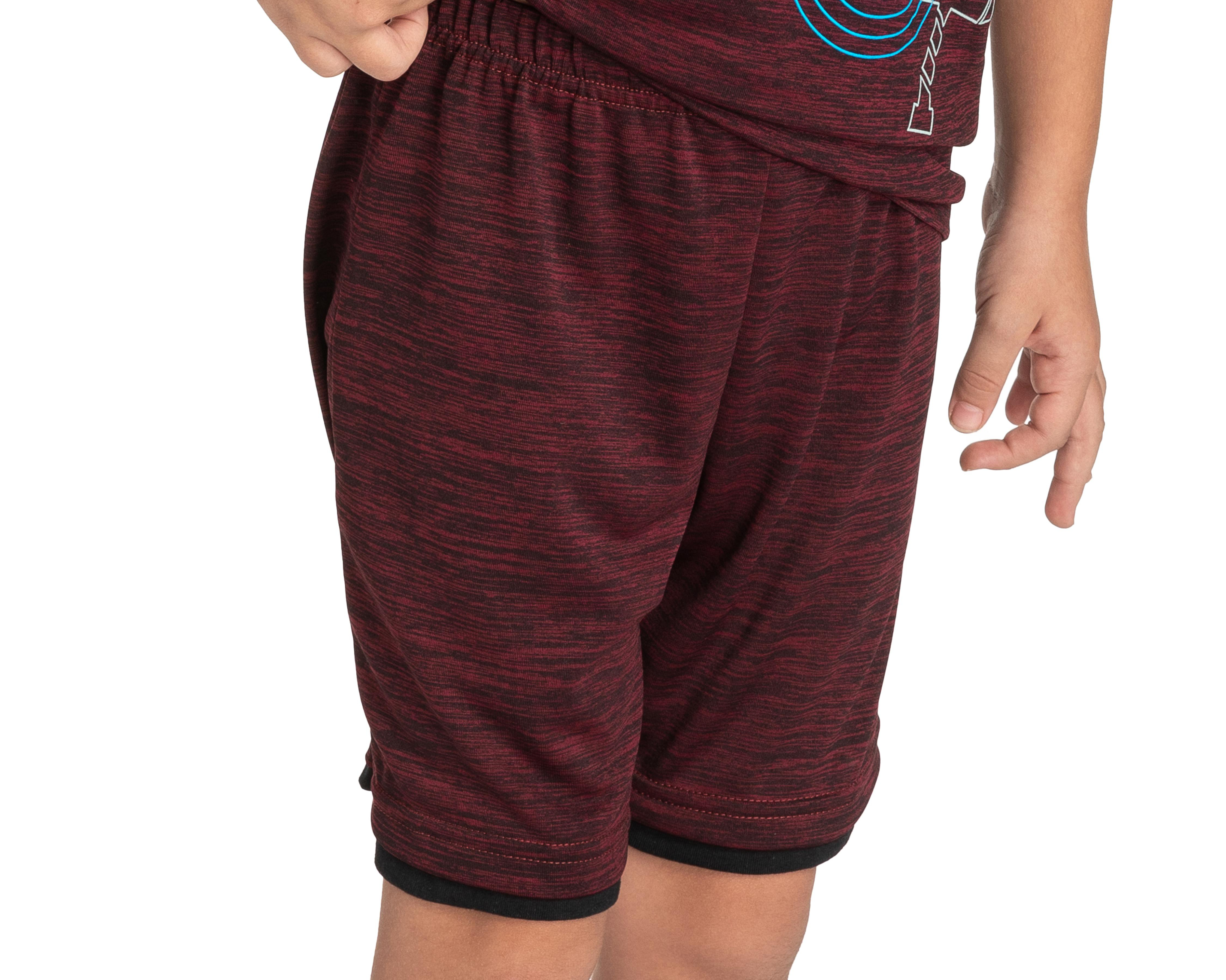 Foto 5 pulgar | Conjunto con Short de Algodón Marvel Avengers Manga Corta 2 Piezas