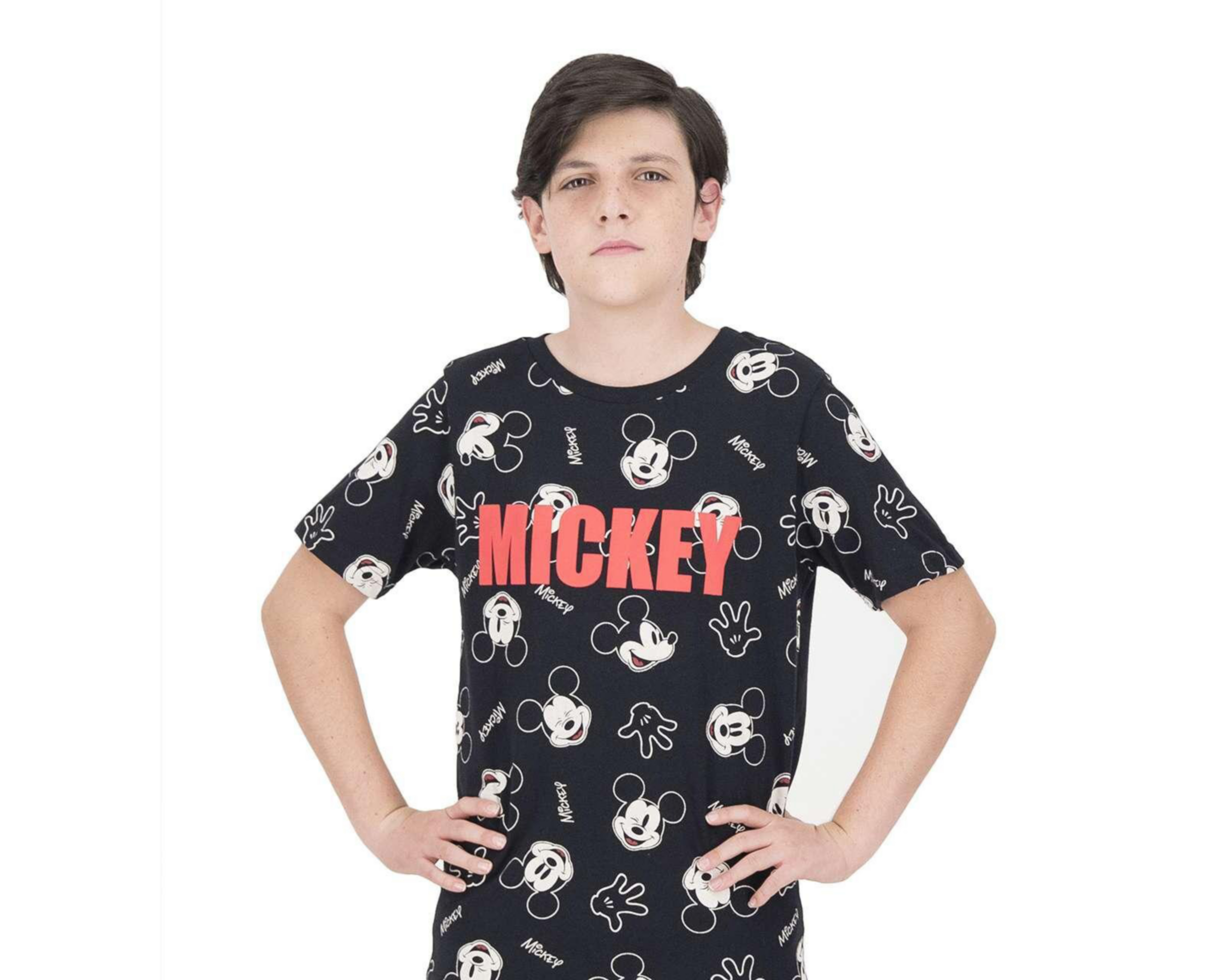 Foto 4 pulgar | Pijama Disney Mickey Mouse Juvenil