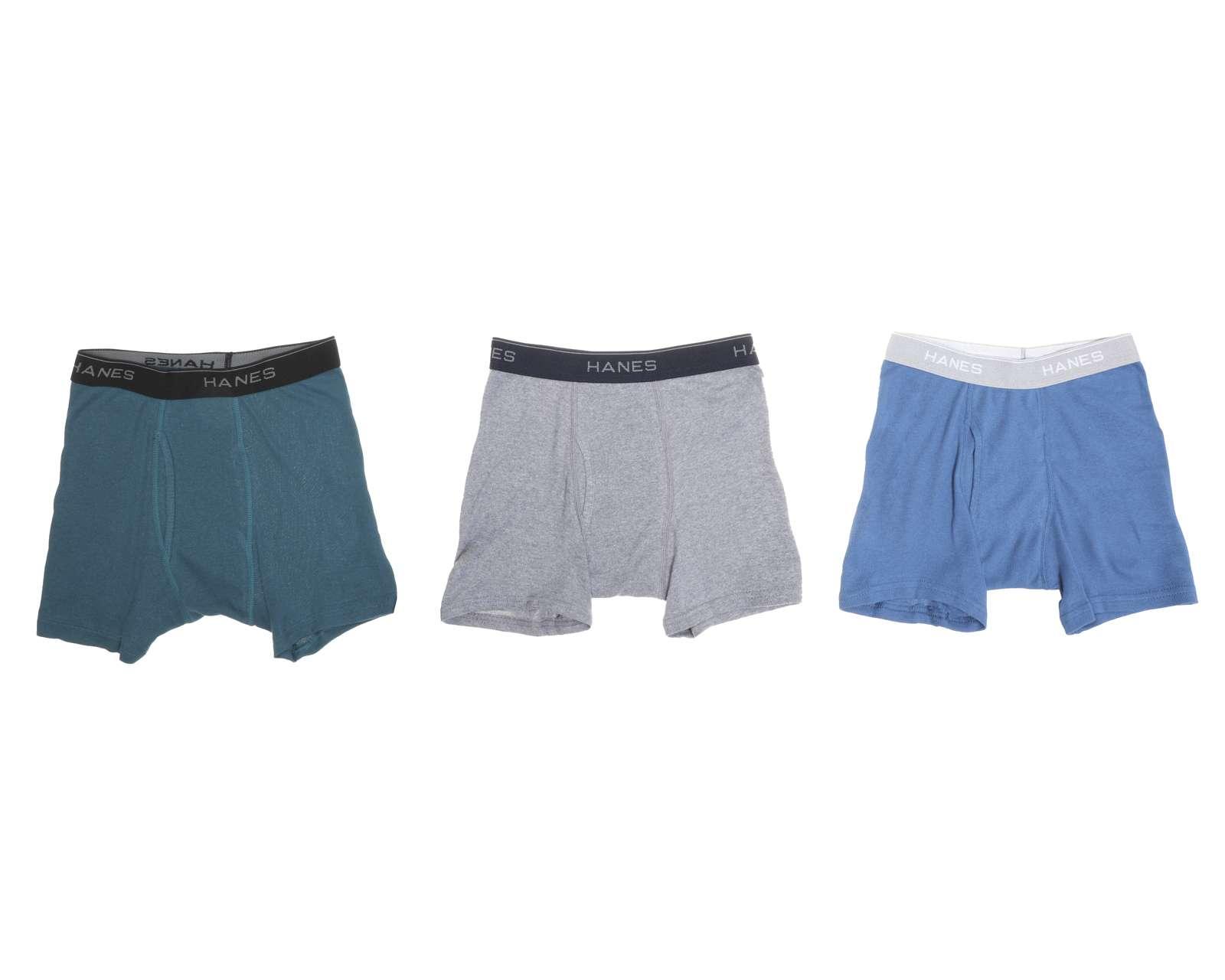 Bóxers Hanes para Niño 3 Piezas $139