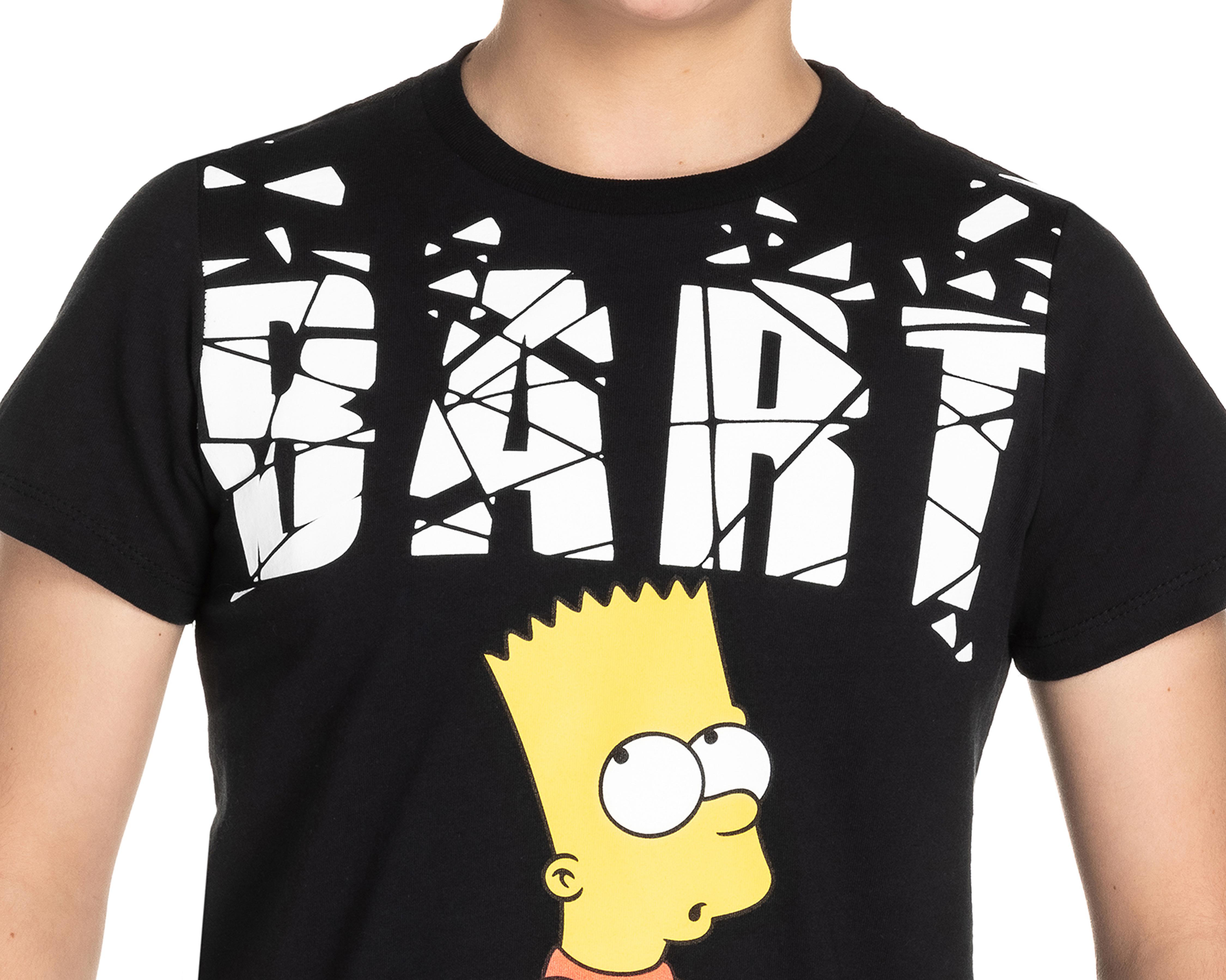 Foto 3 | Playera The Simpsons Estampada Juvenil