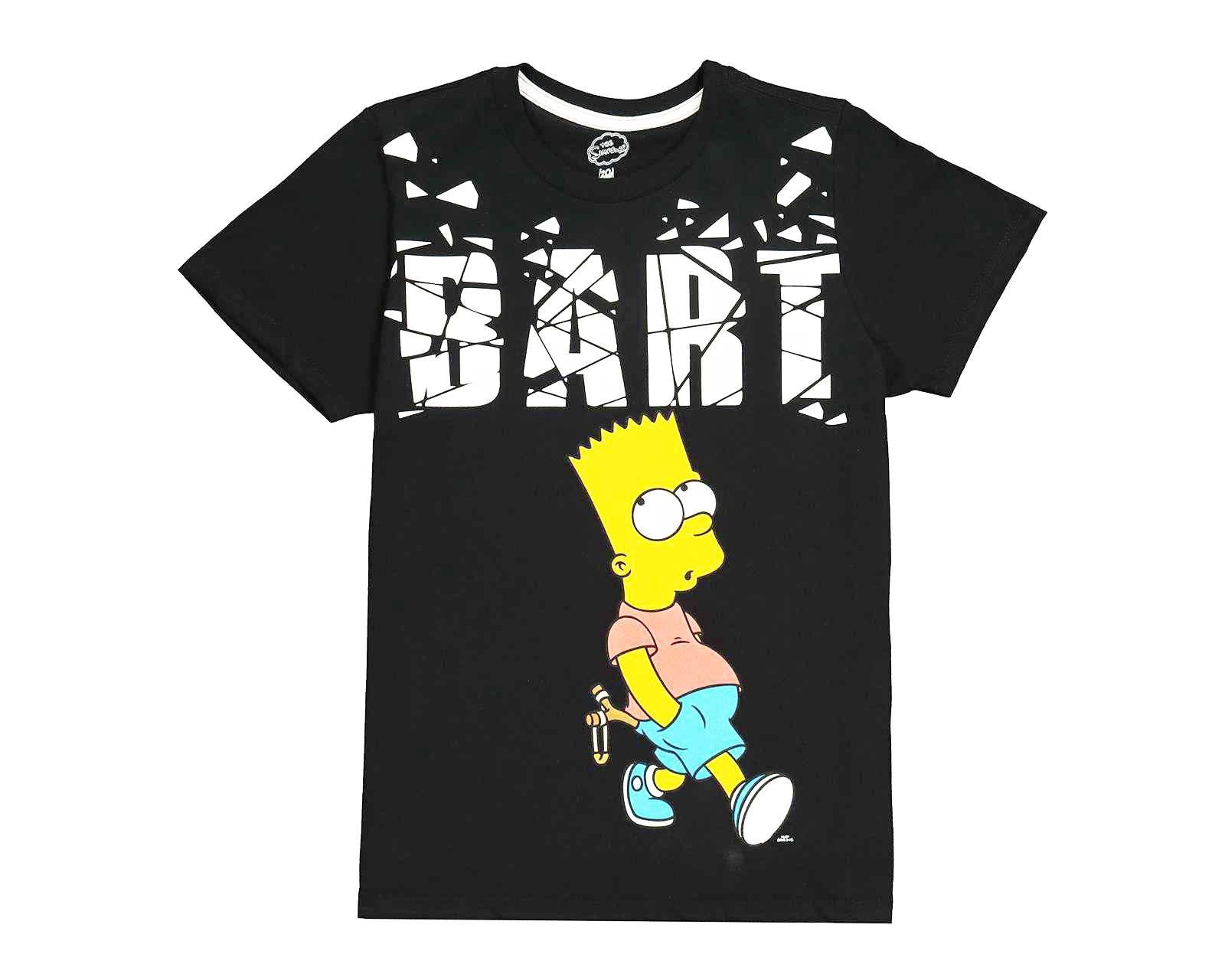Foto 4 | Playera The Simpsons Estampada Juvenil
