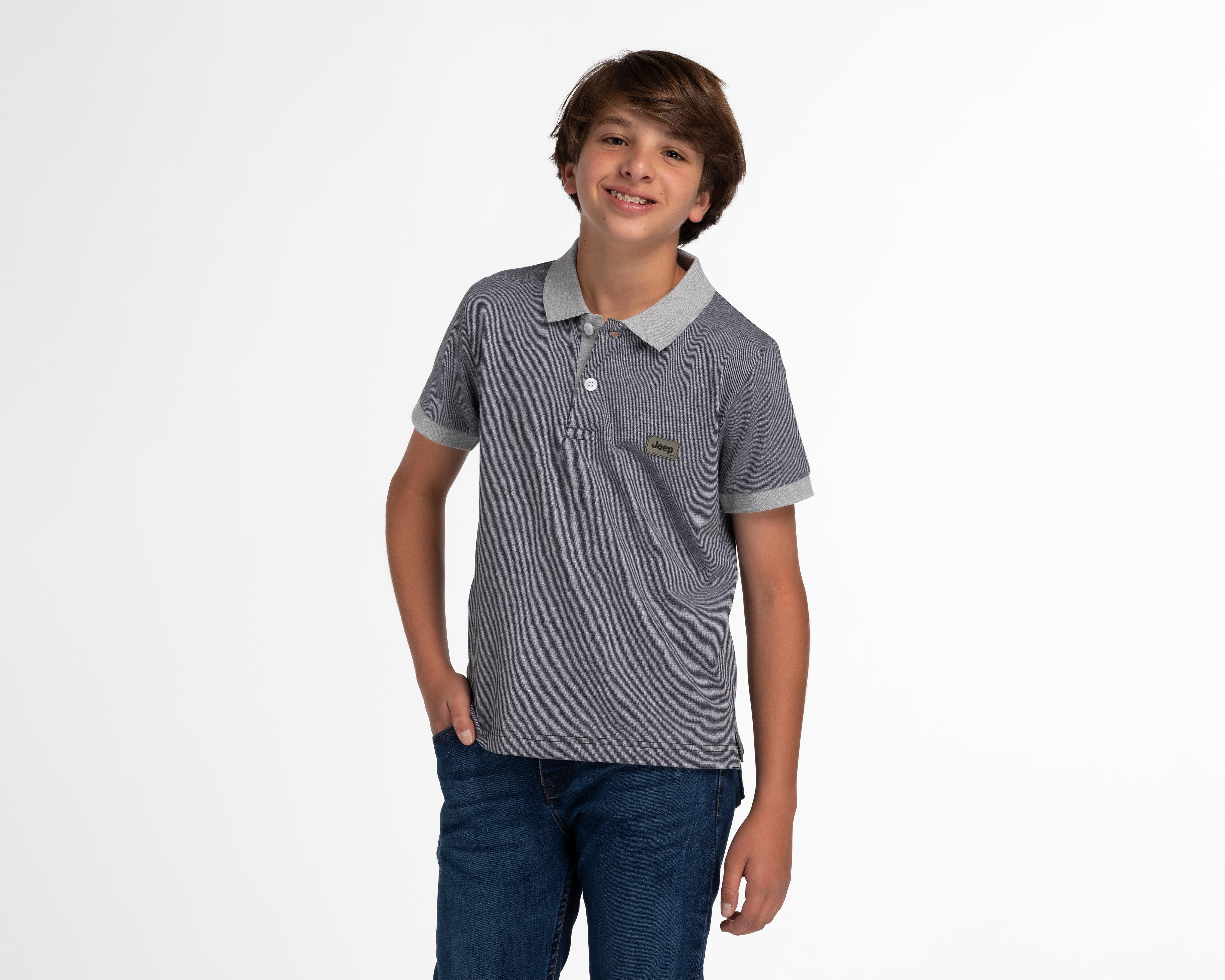 Foto 1 | Playera Jeep Manga Corta Juvenil