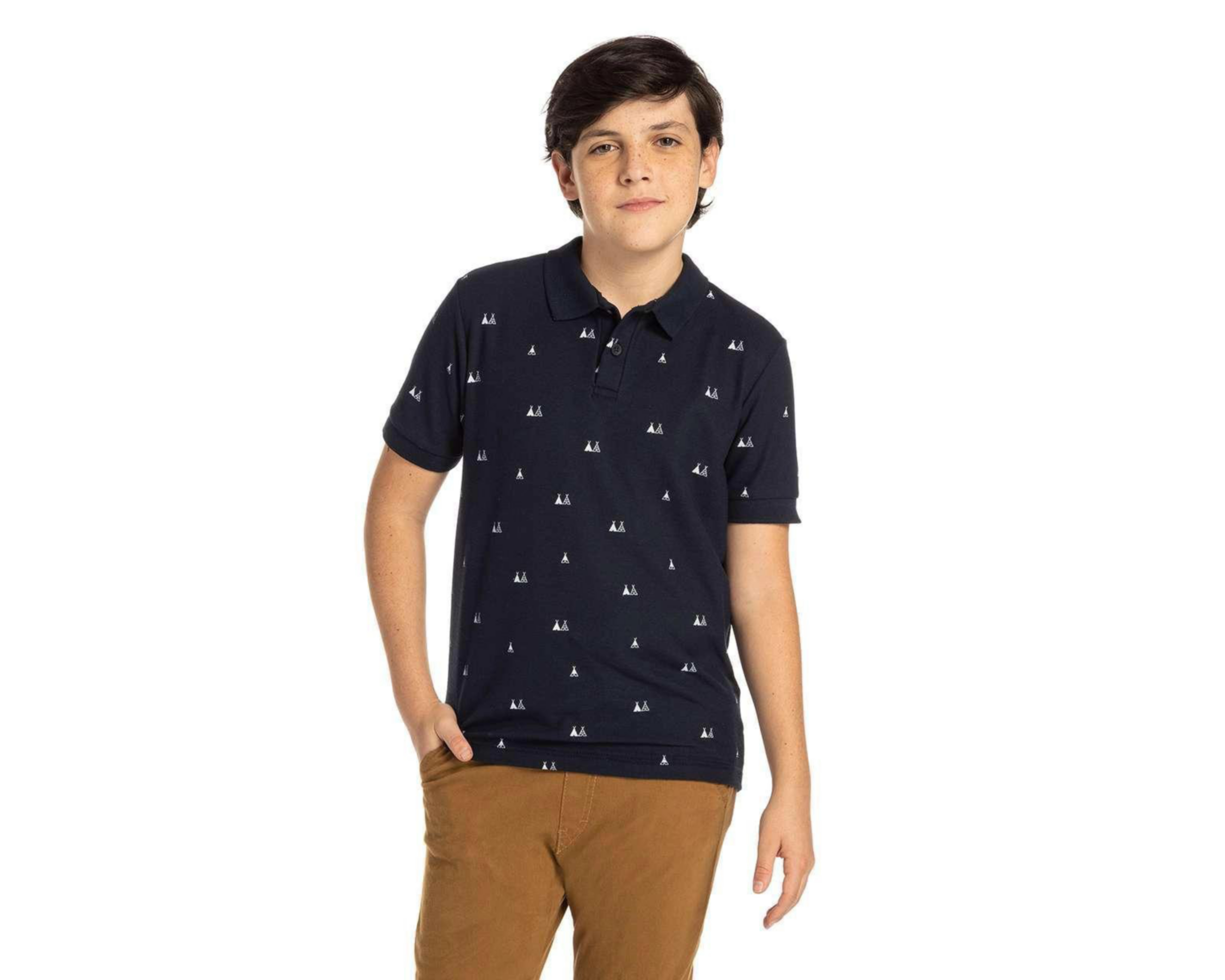 Foto 2 pulgar | Playera Refill Estampada Juvenil