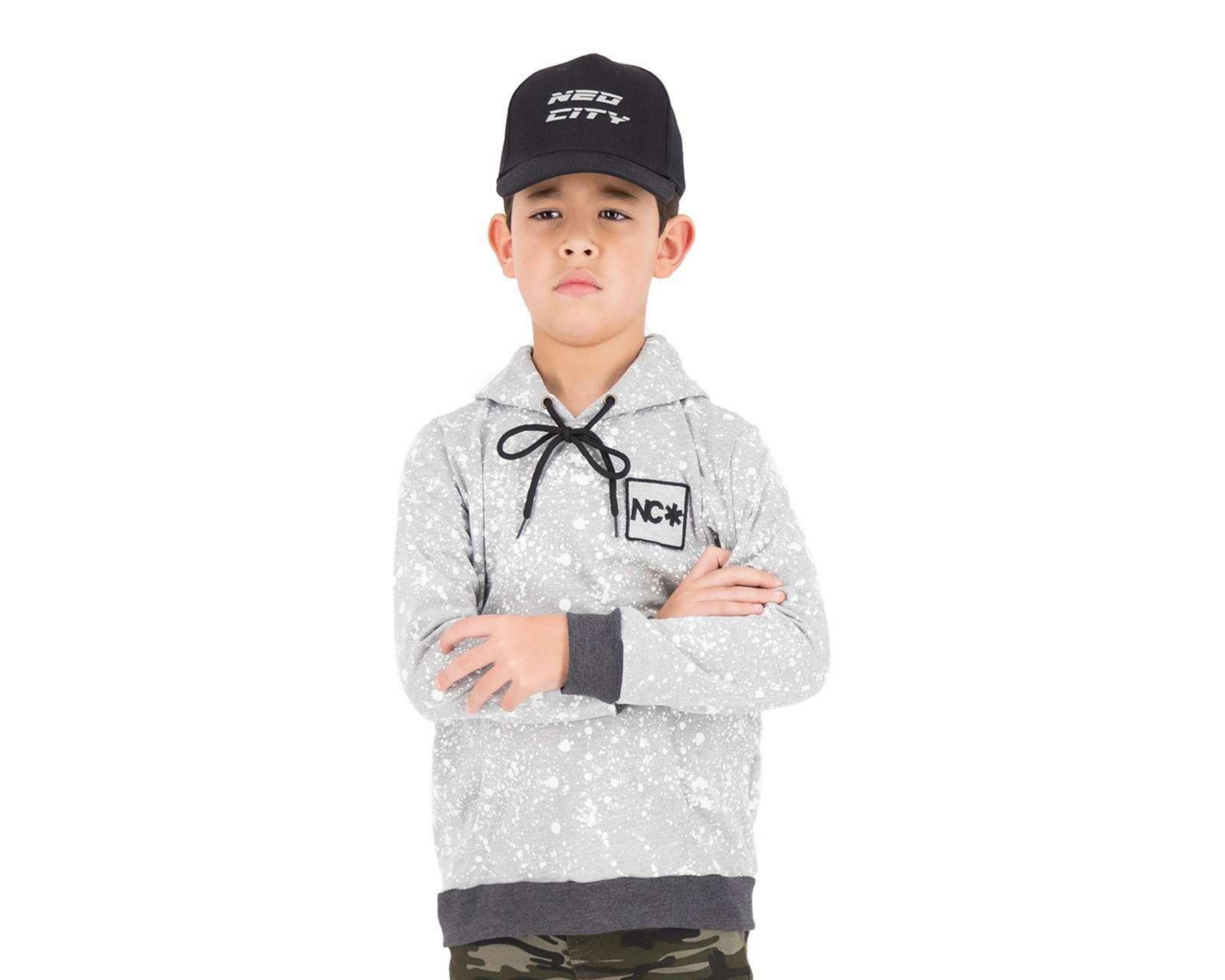Sudadera Neo*City con Gorro para Niño $119