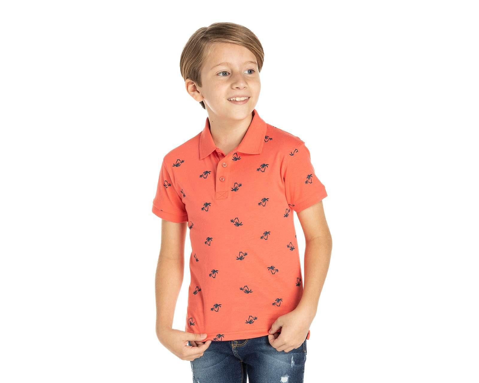 Playera Refill Estampada para Niño