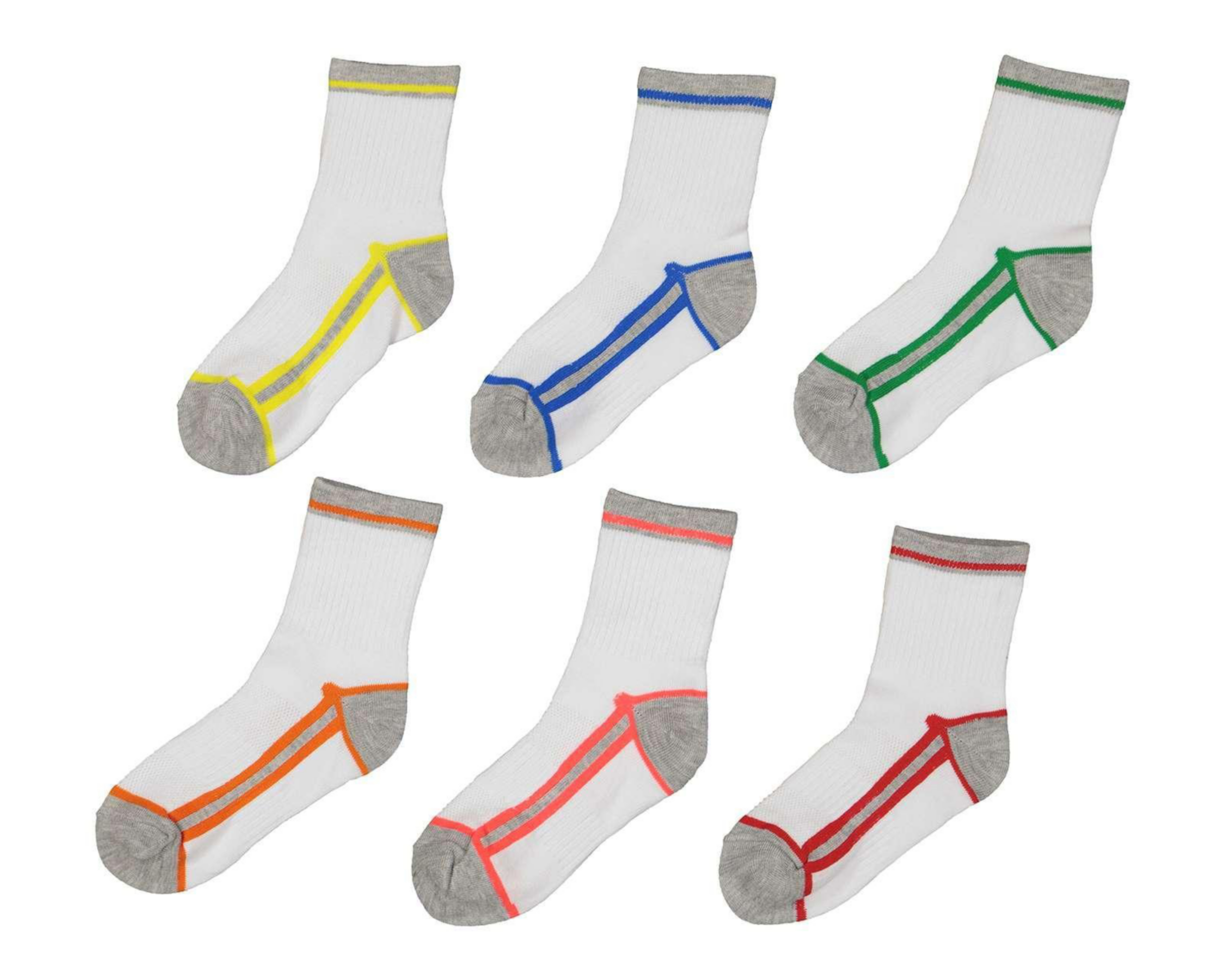 Calcetas Deportivas Sportline para Niño 6 Pares $169
