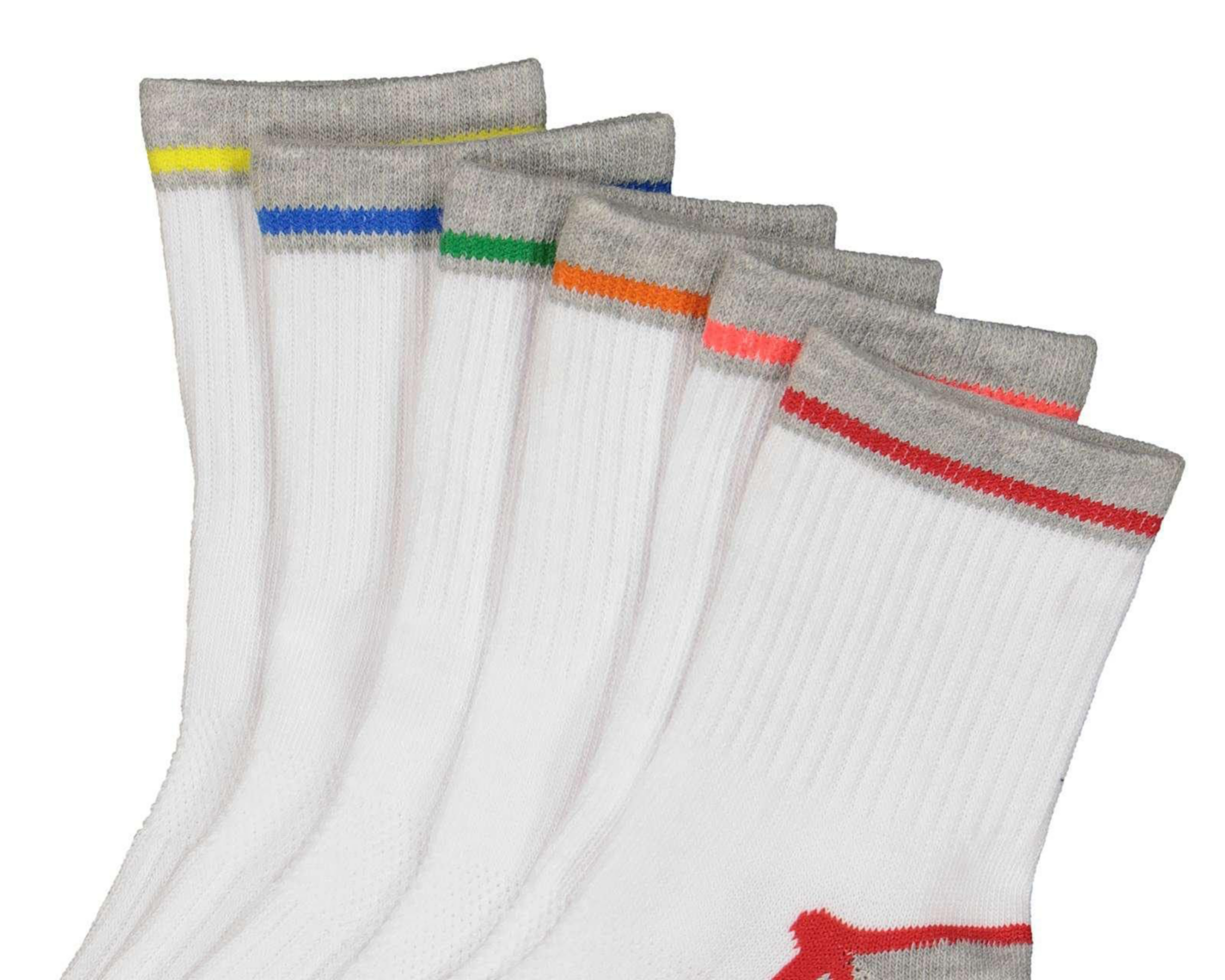 Foto 3 pulgar | Calcetas Deportivas Sportline para Niño 6 Pares