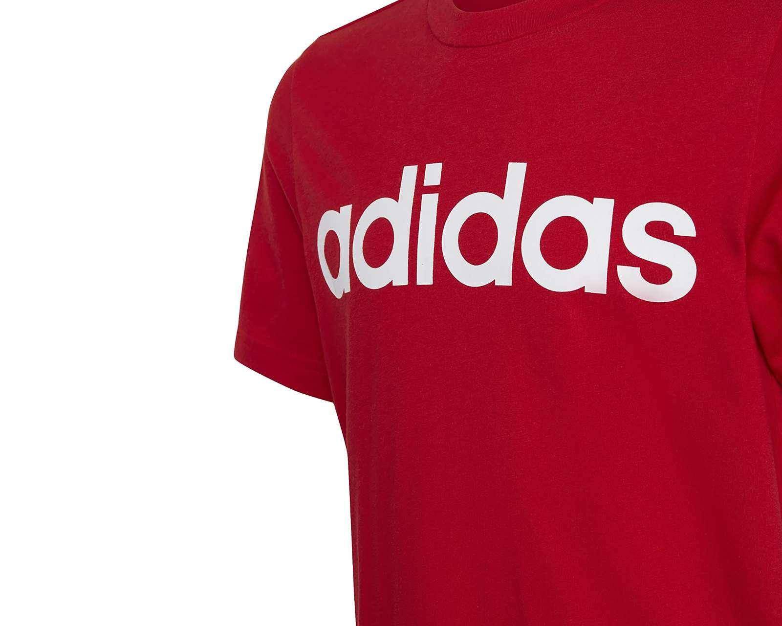 Foto 4 pulgar | Playera Adidas Deportiva Juvenil