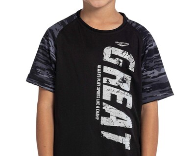 Foto 3 | Playera Sportline Estampada para Niño