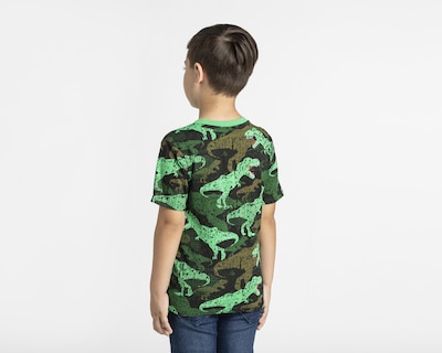 Foto 2 | Playera Refill Manga Corta de Dinosaurios para Niño
