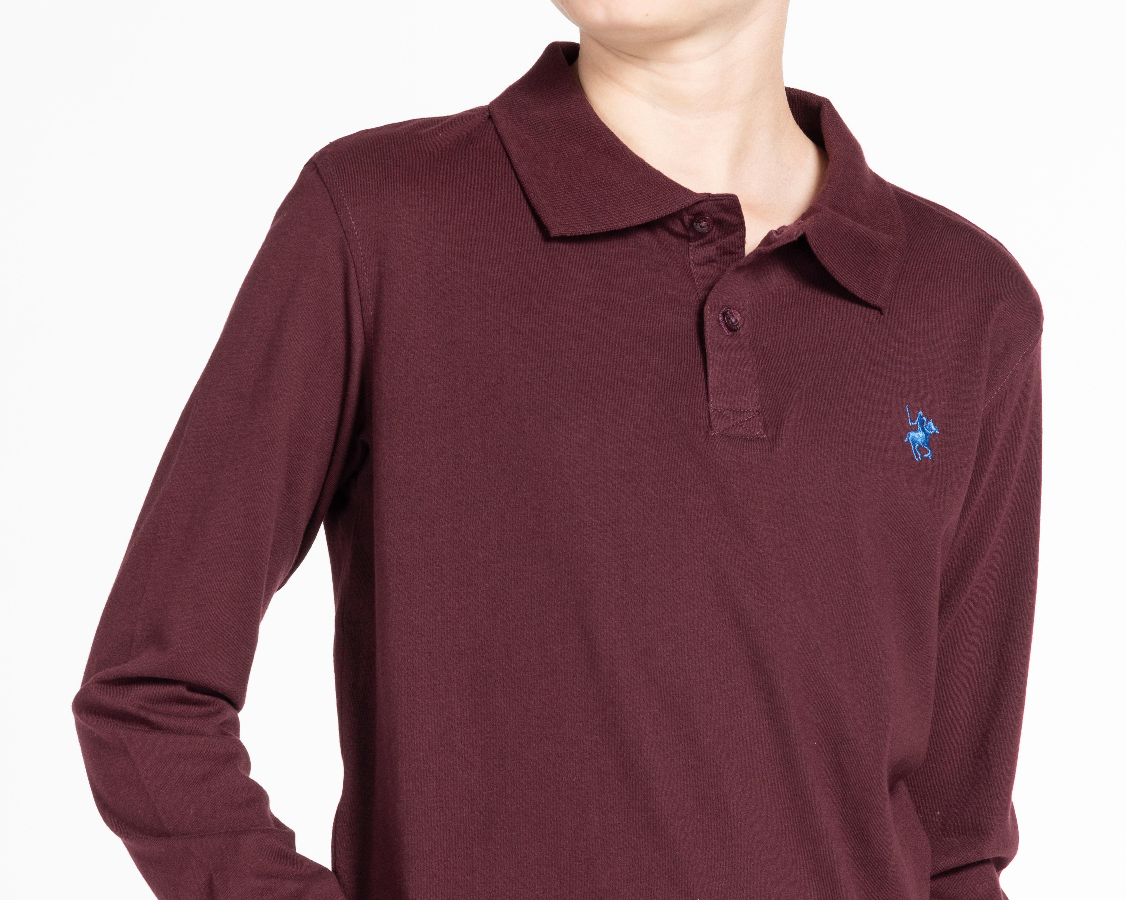 Foto 4 pulgar | Playera York Team Polo Club Juvenil