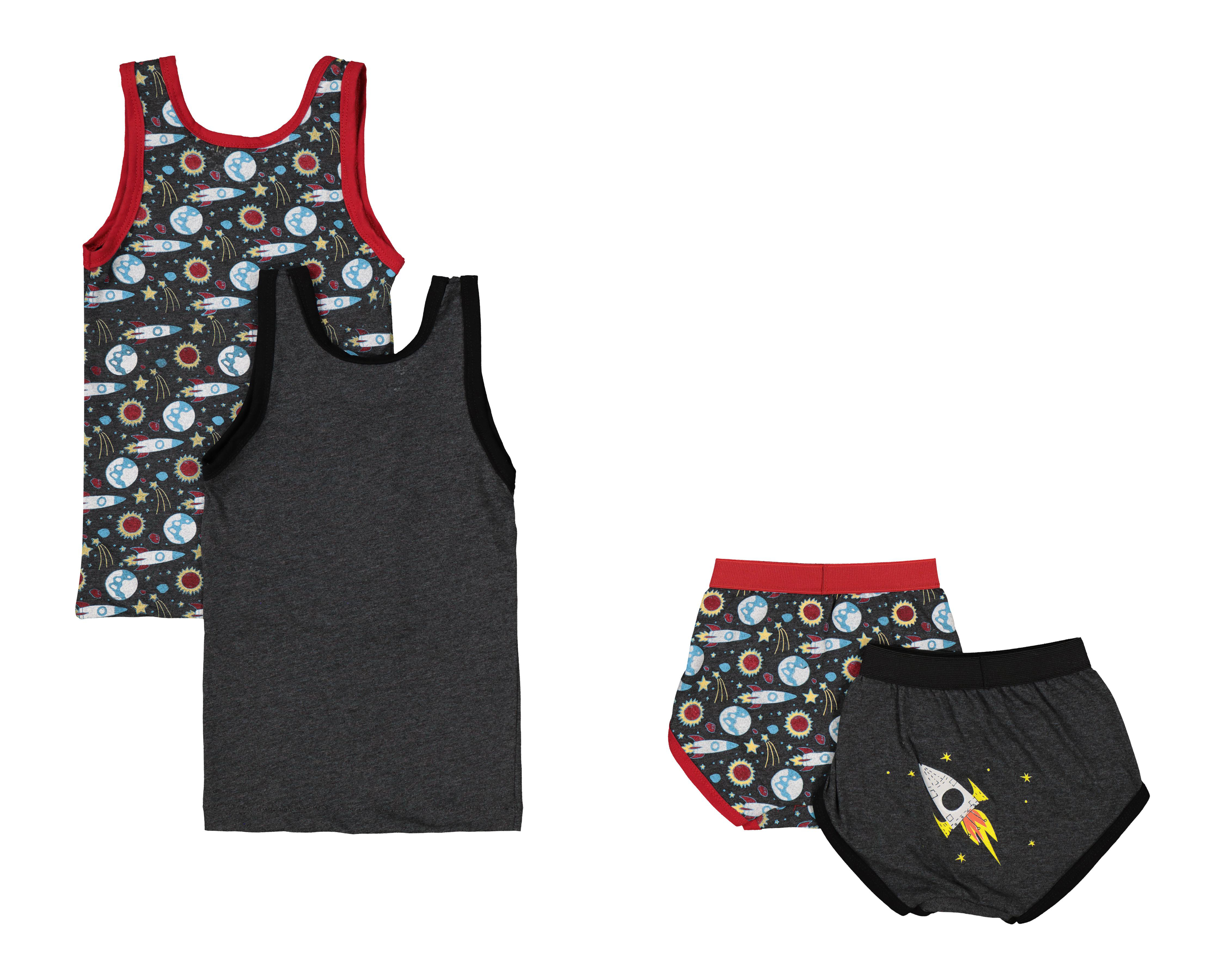 Foto 3 pulgar | Camiseta y Trusa Refill para Niño 4 Piezas
