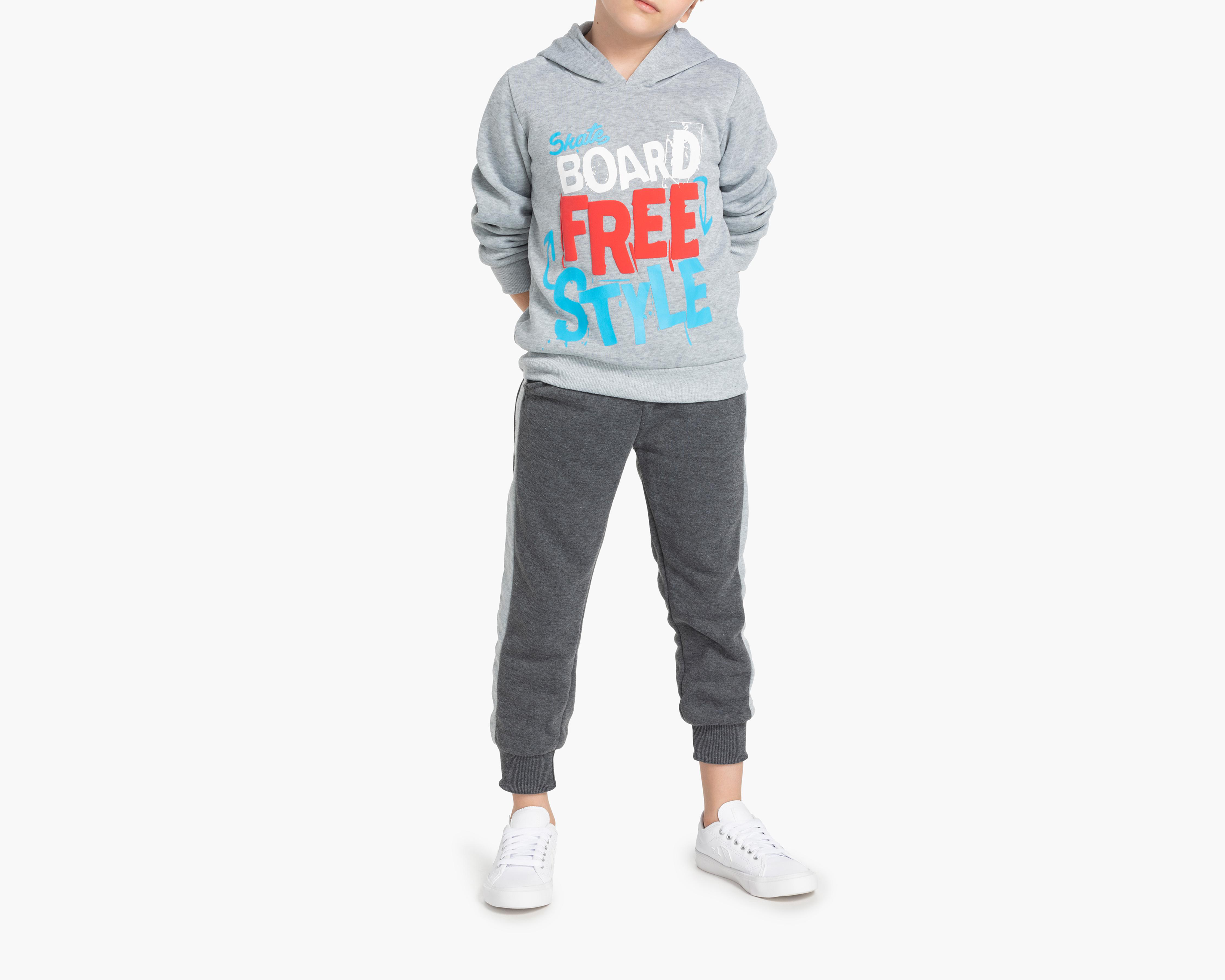 Foto 3 pulgar | Sudadera y Pants Neo*City para Niño