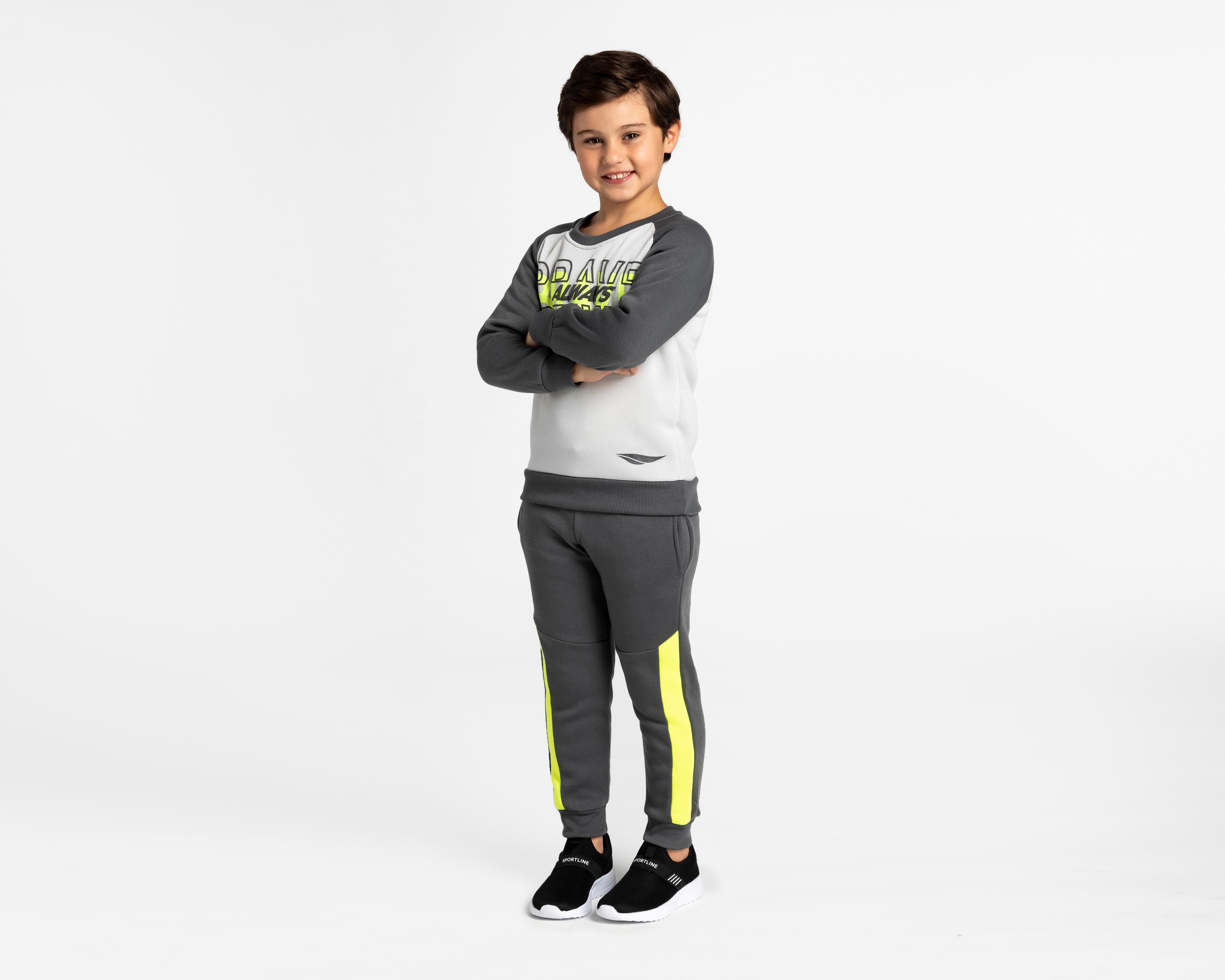 Foto 2 pulgar | Pants y Sudadera Sportline para Niño