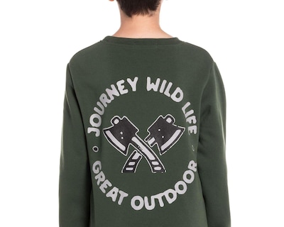 Foto 4 | Sudadera Refill Juvenil