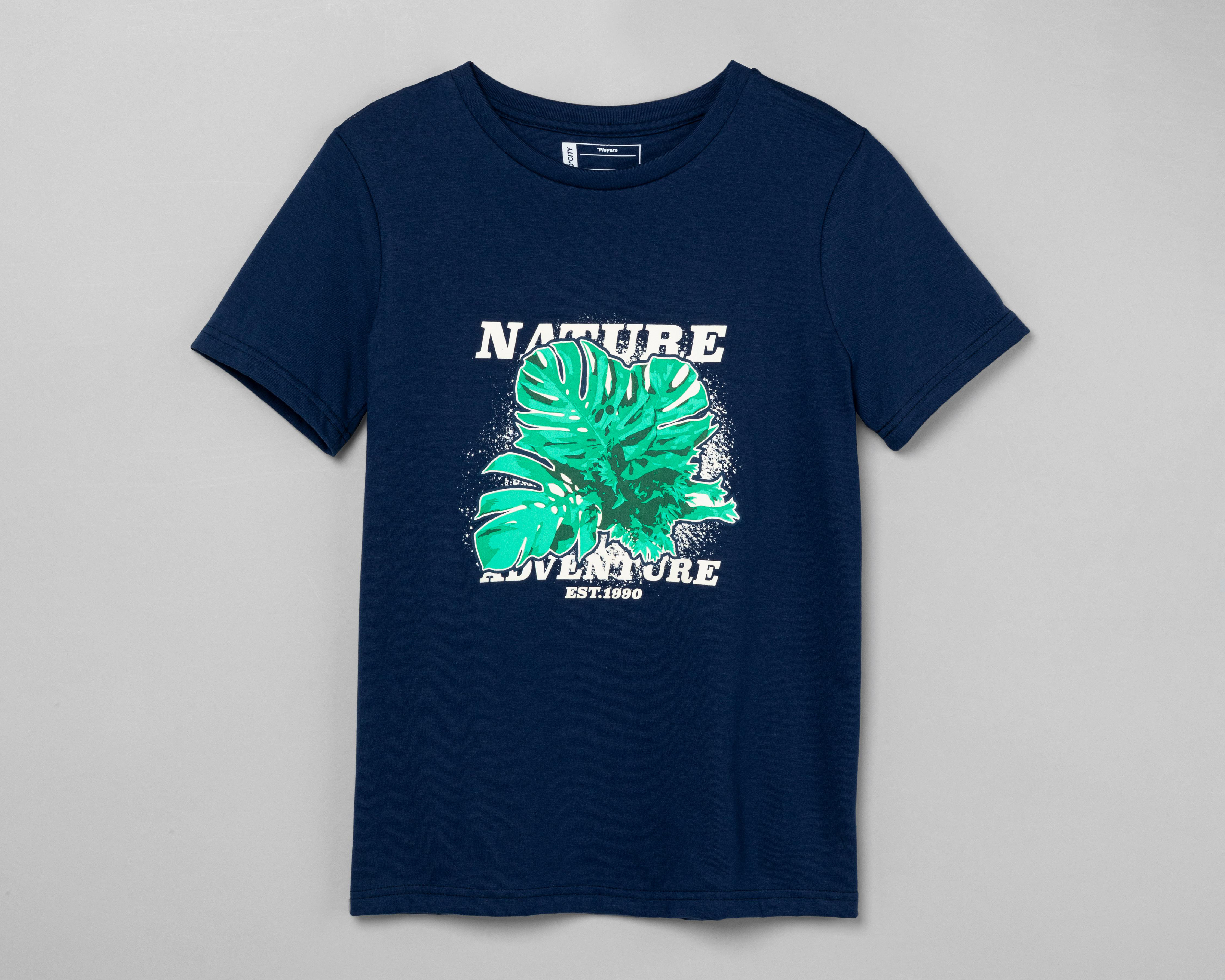 Foto 6 pulgar | Playera Neo*City Estampada para Niño