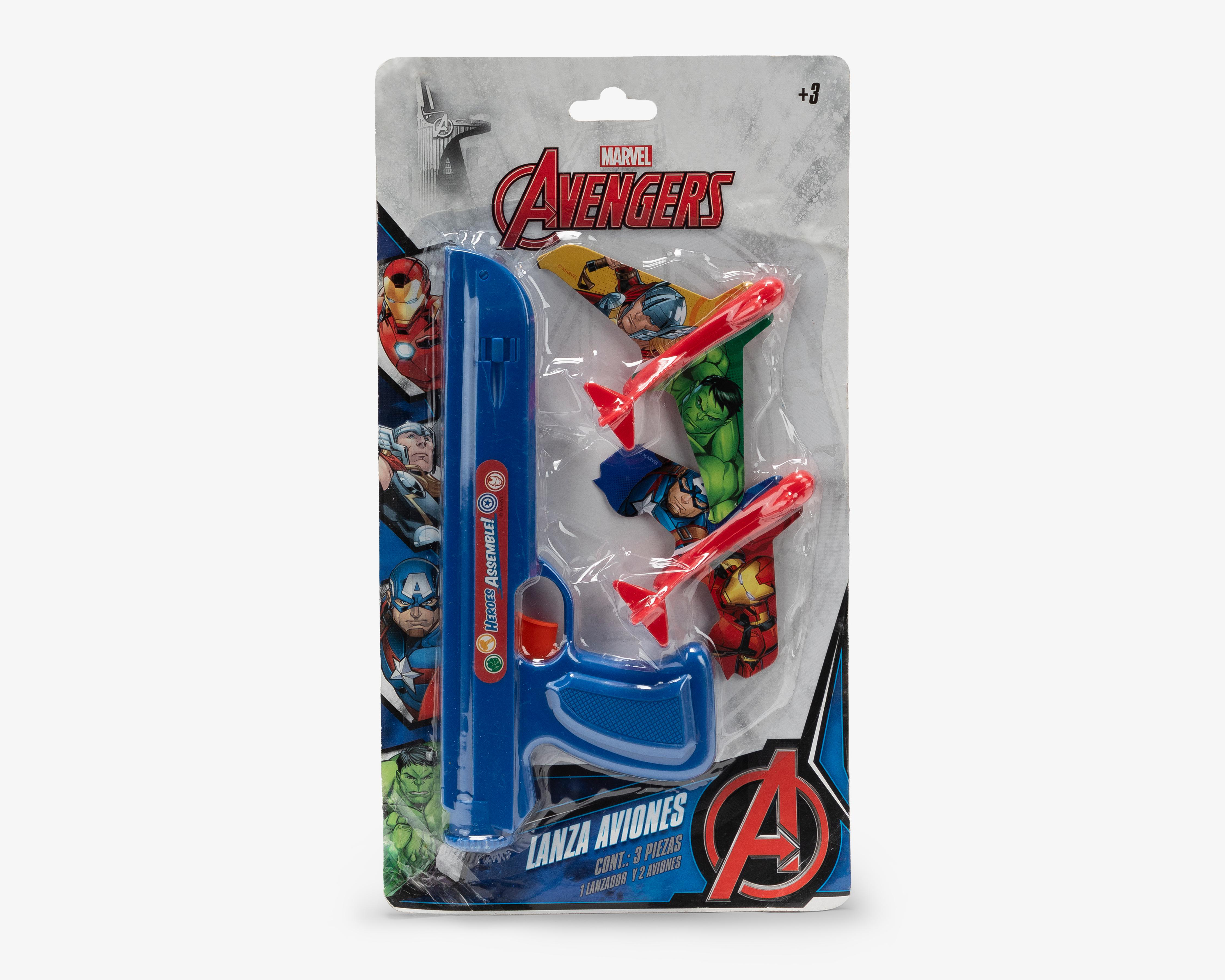 Lanza Aviones Avengers con Accesorios $69