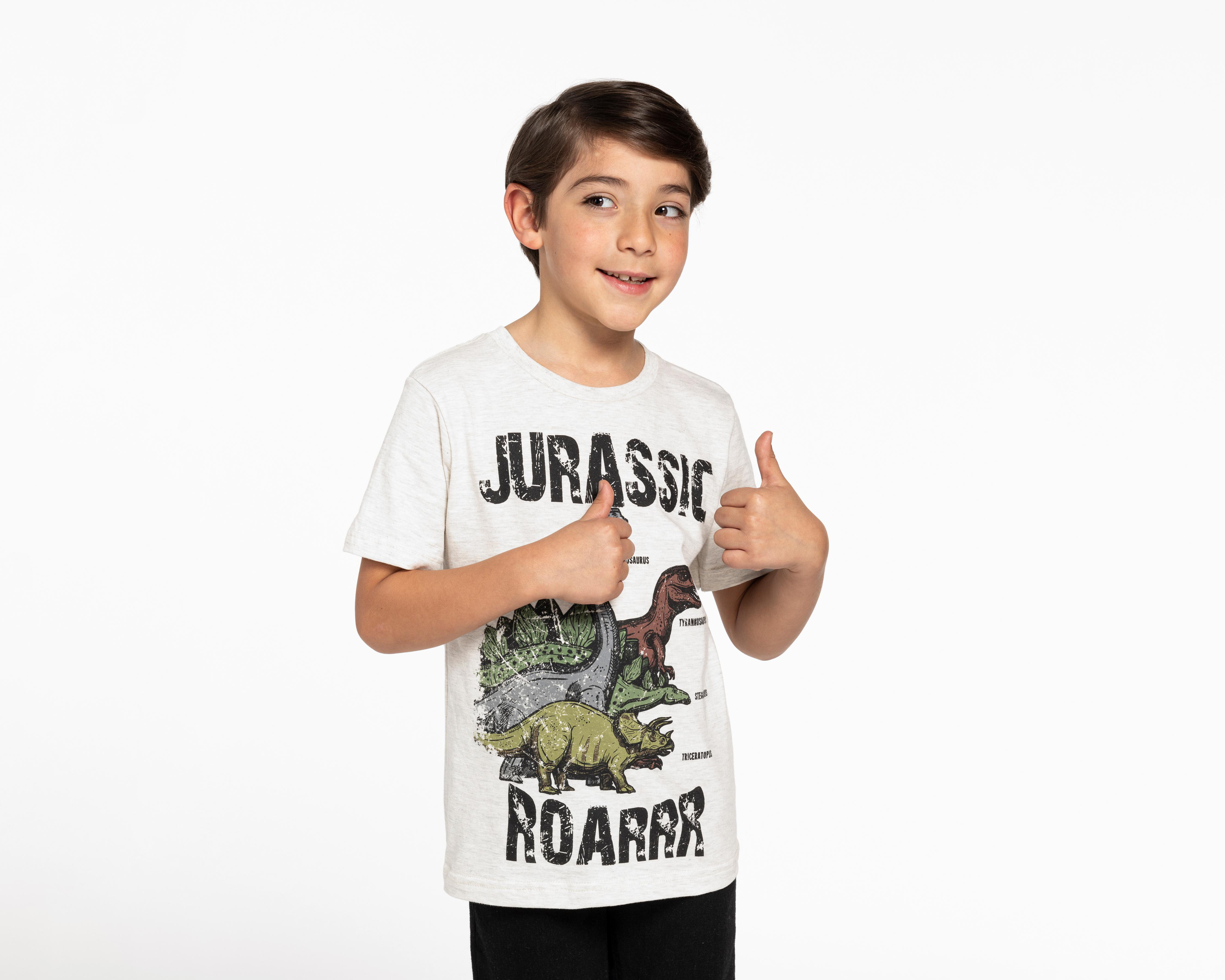 Foto 2 pulgar | Playera Refill Estampada para Niño