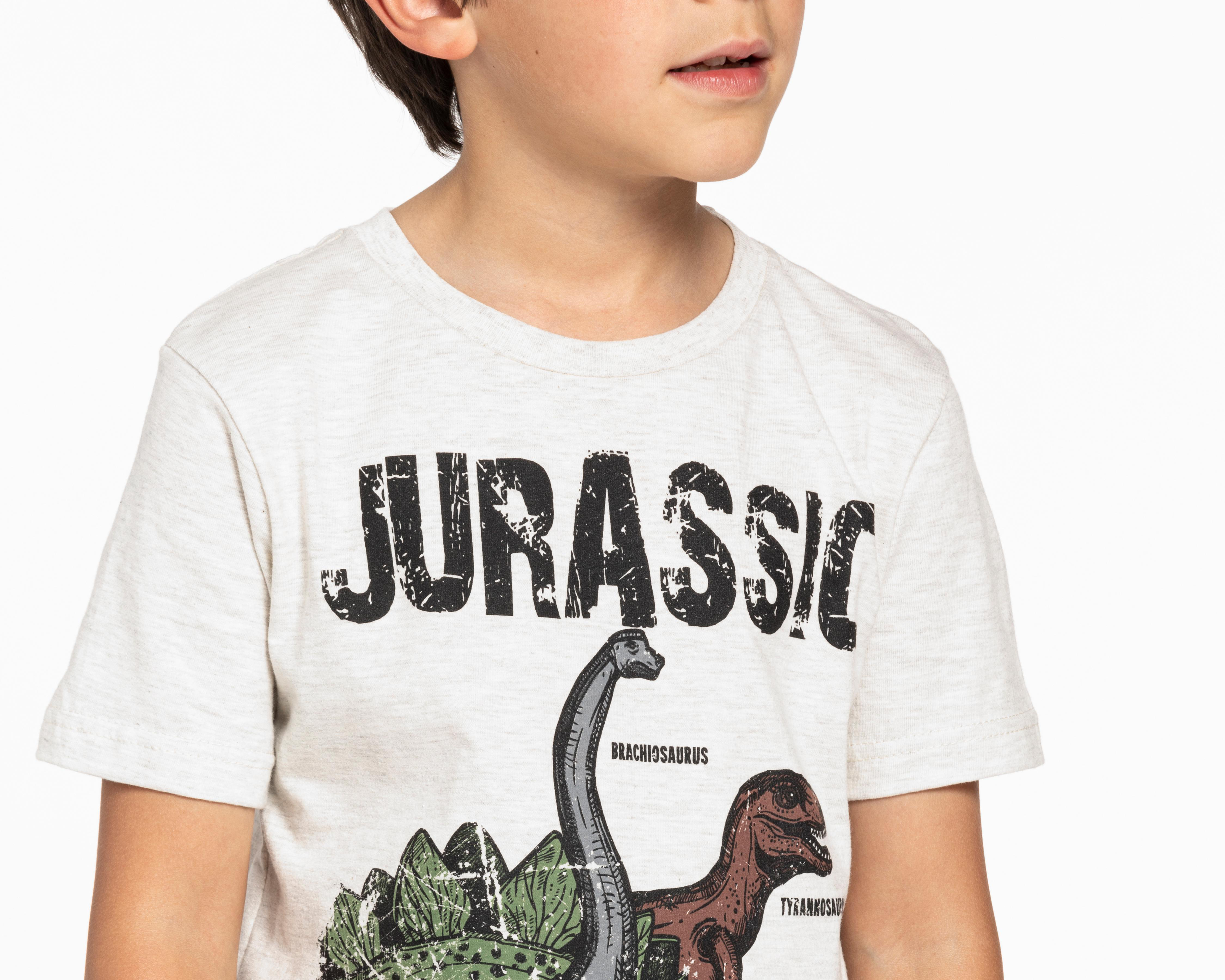 Foto 4 pulgar | Playera Refill Estampada para Niño