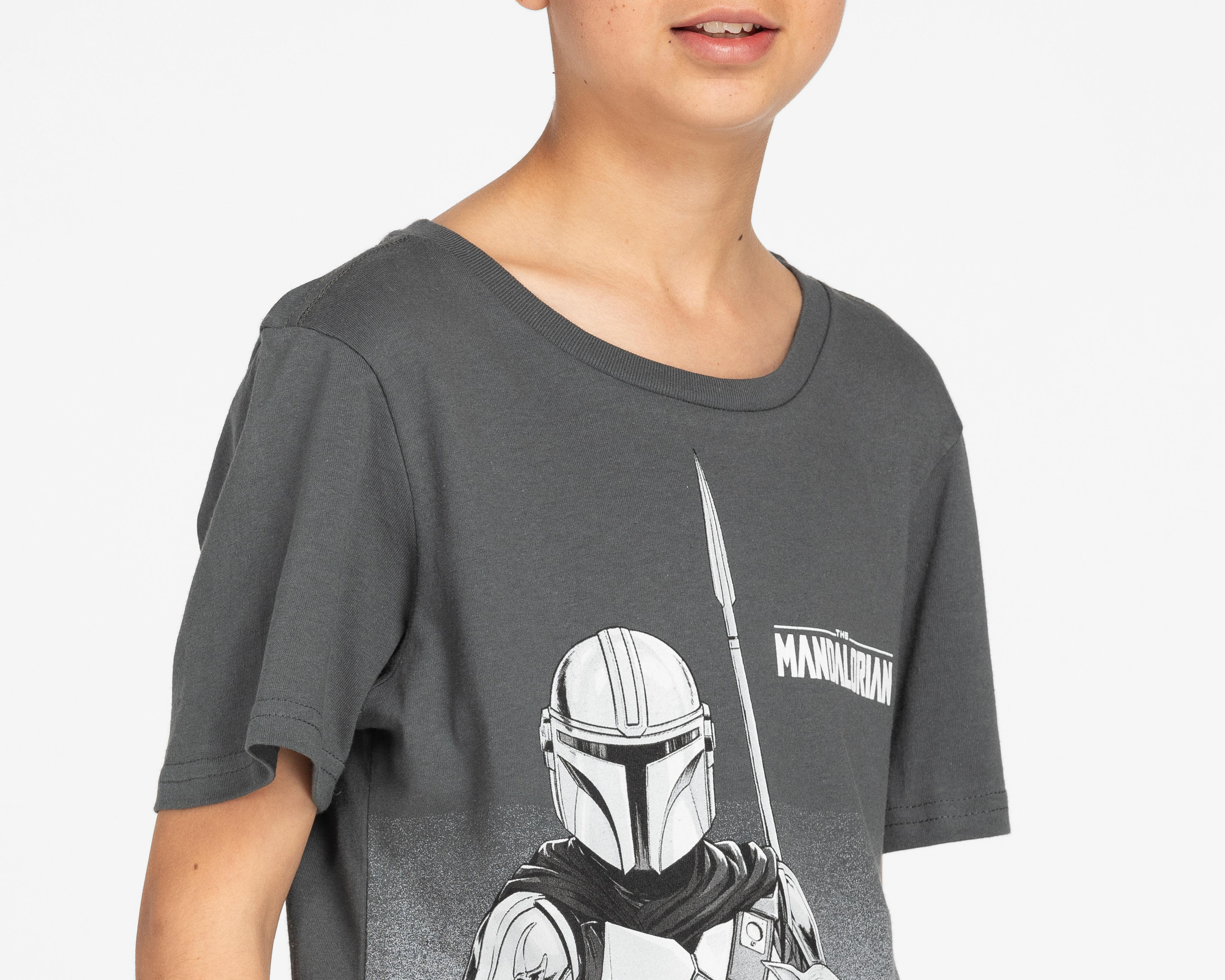 Foto 4 pulgar | Playera Star Wars Estampada Juvenil