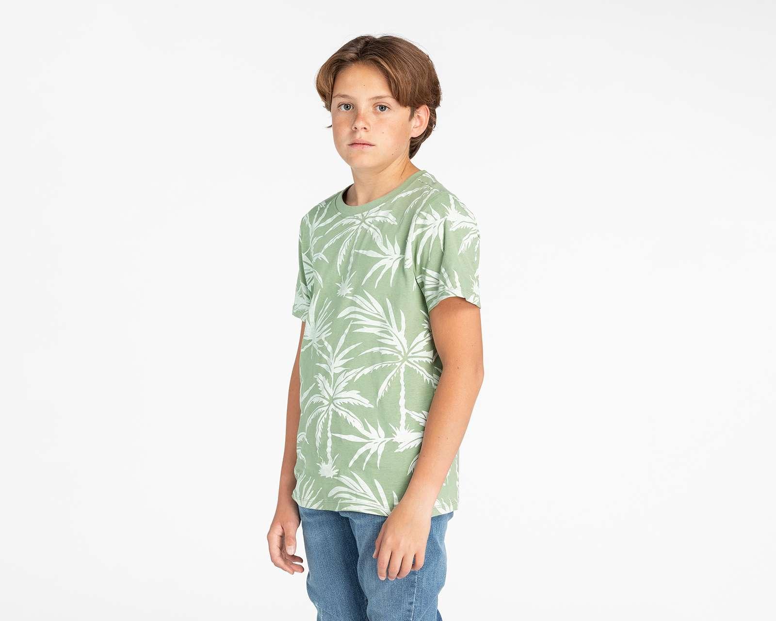 Playera Refill de Palmeras para Niño