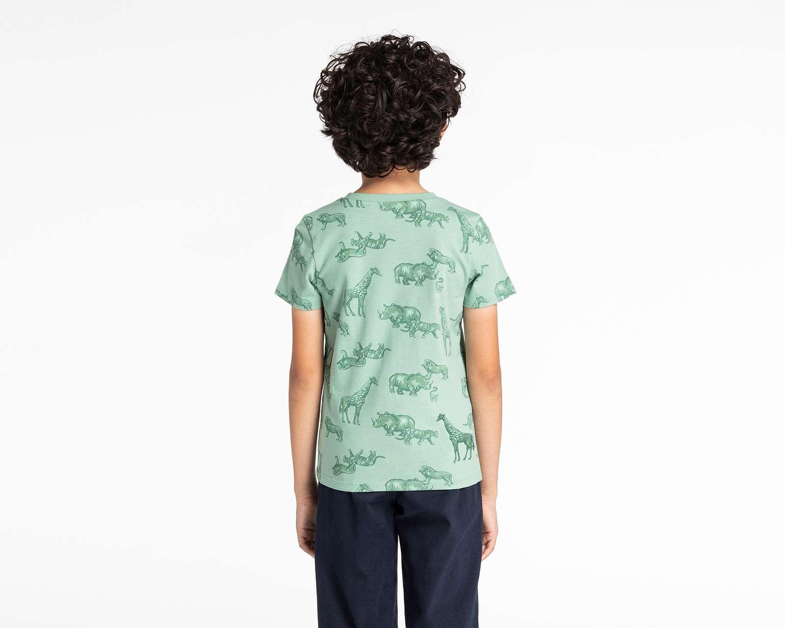 Foto 2 | Playera Refill Print de Safari para Niño
