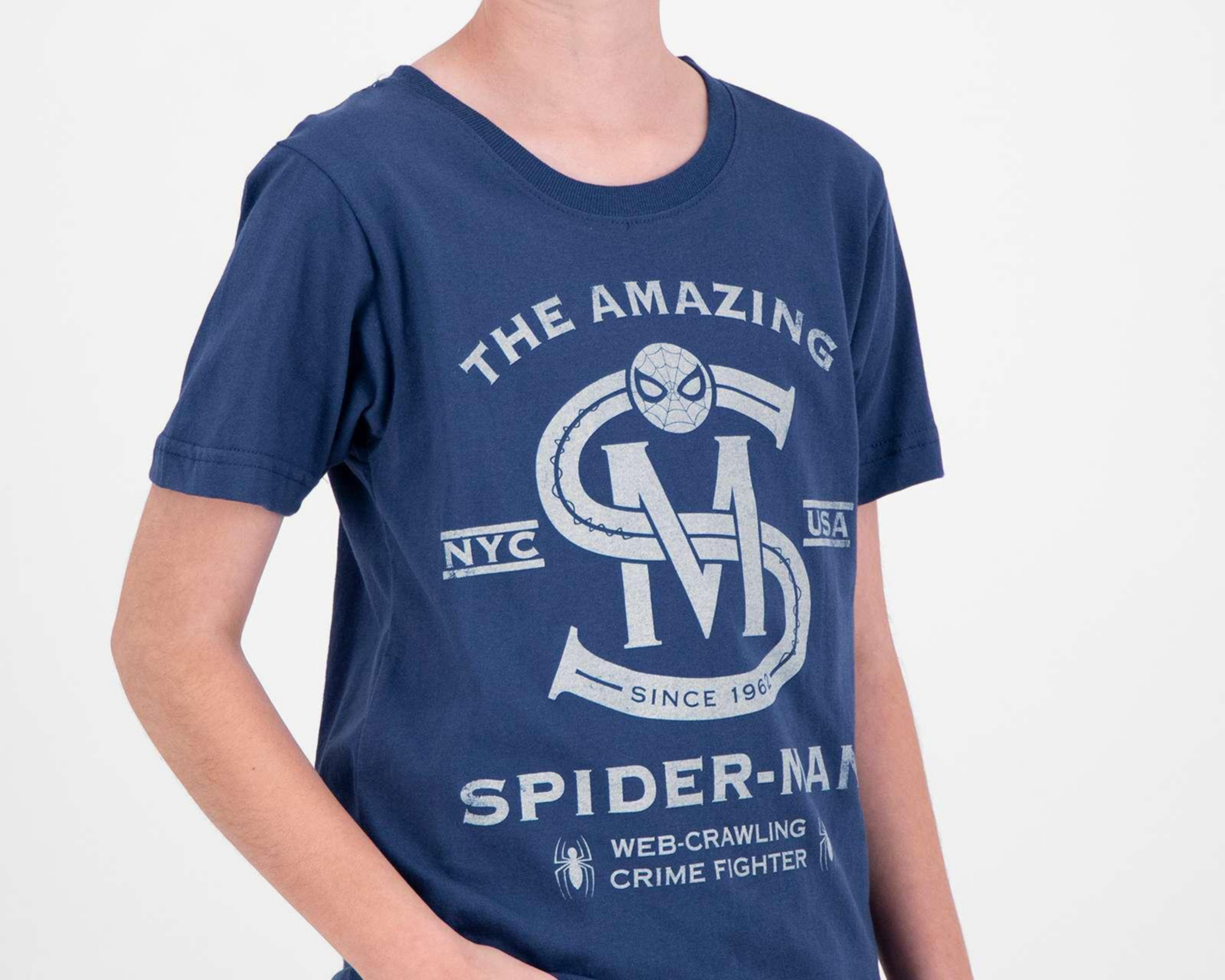 Foto 4 pulgar | Playera Spider-Man Juvenil