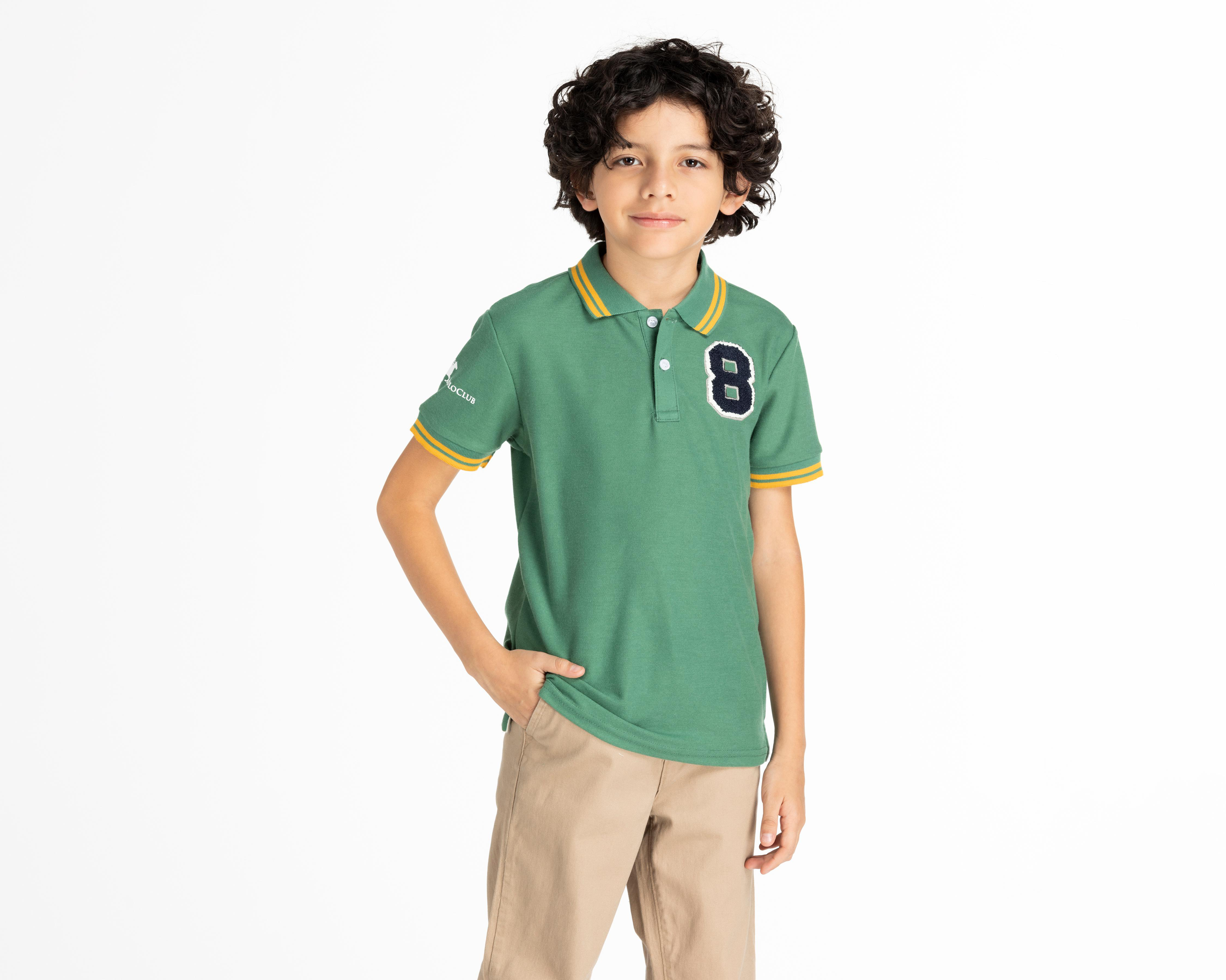 Playera York Team Polo Club para Niño