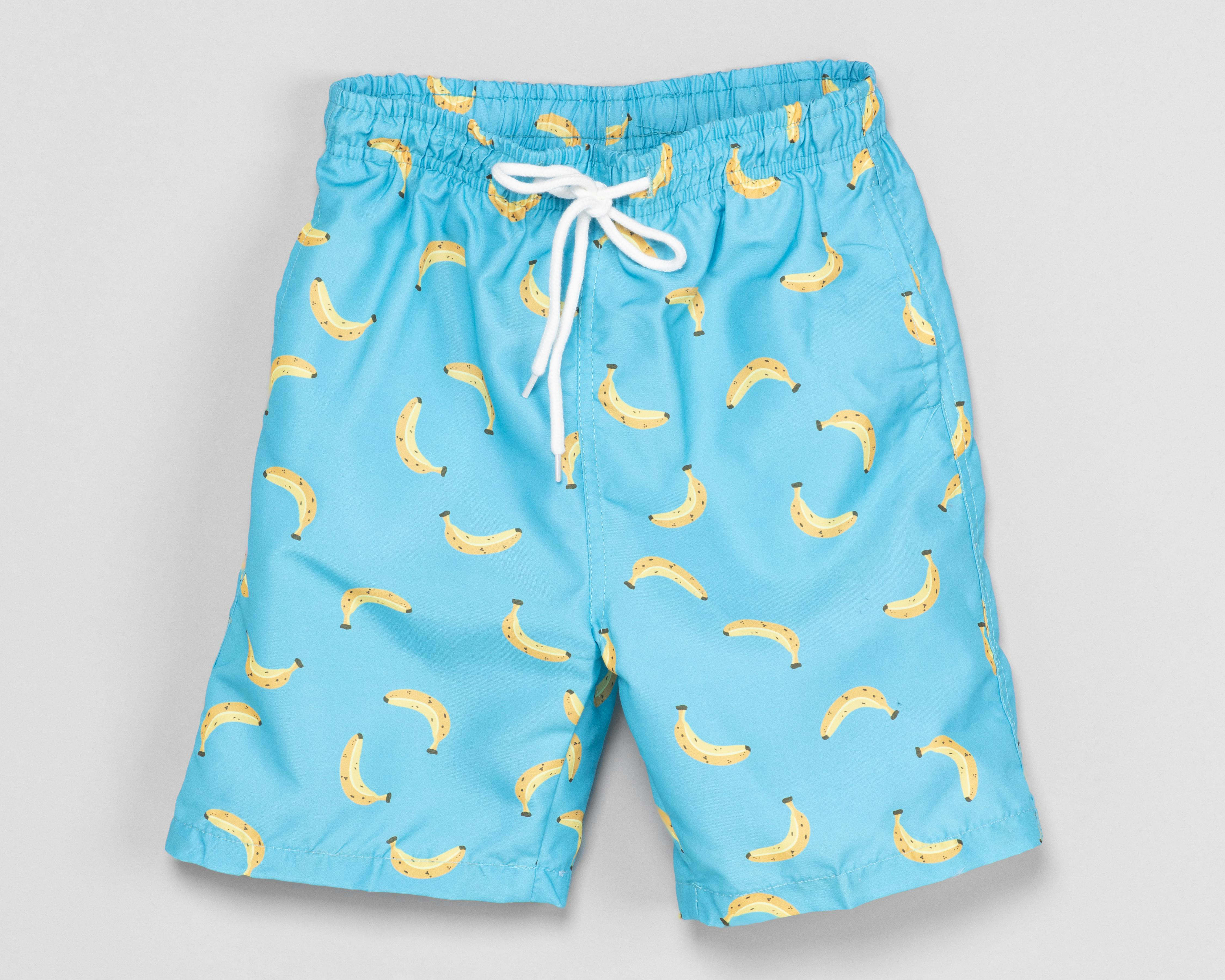 Foto 2 pulgar | Traje de Baño Rio Beach Print de Plátanos para Niño