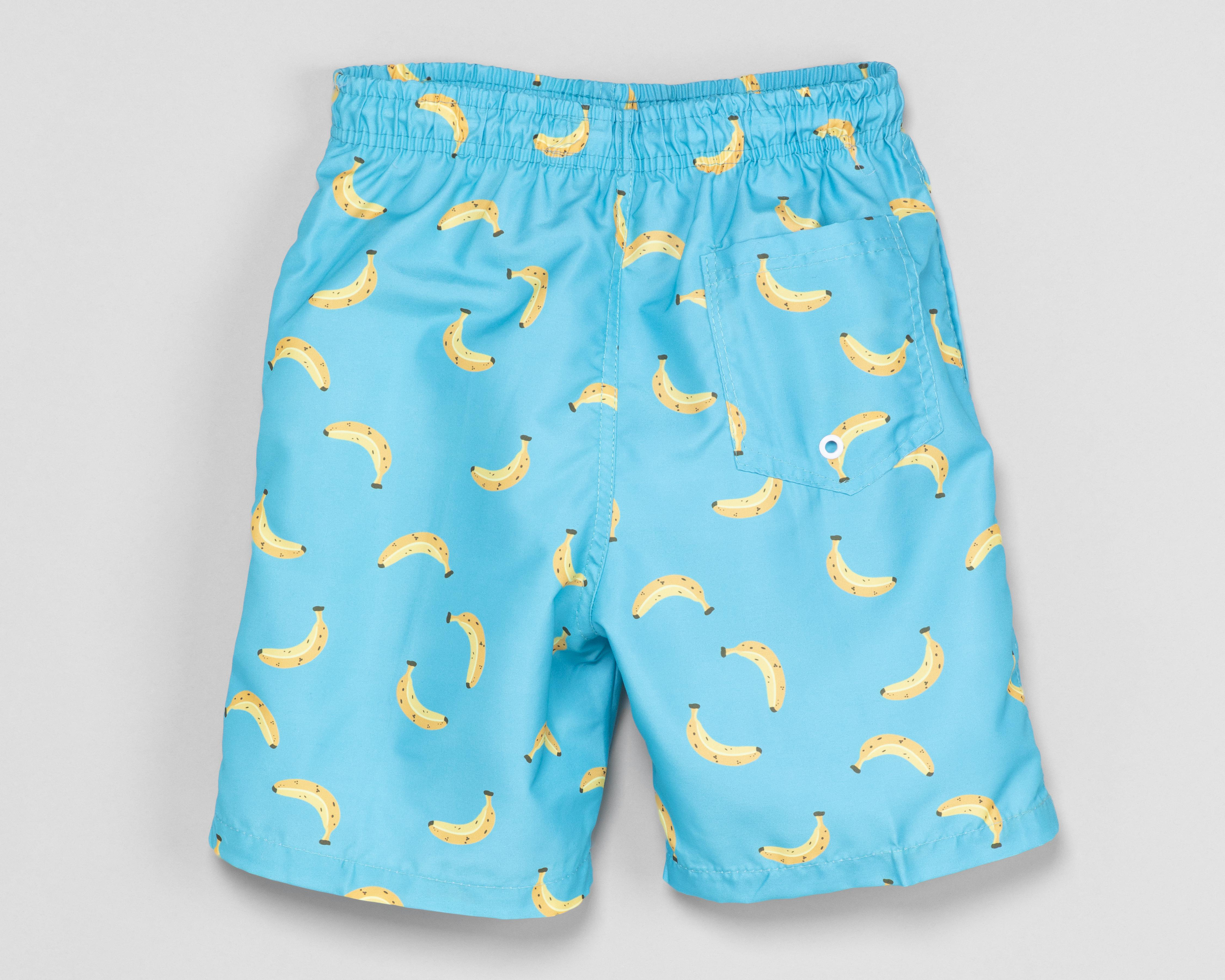 Foto 3 pulgar | Traje de Baño Rio Beach Print de Plátanos para Niño