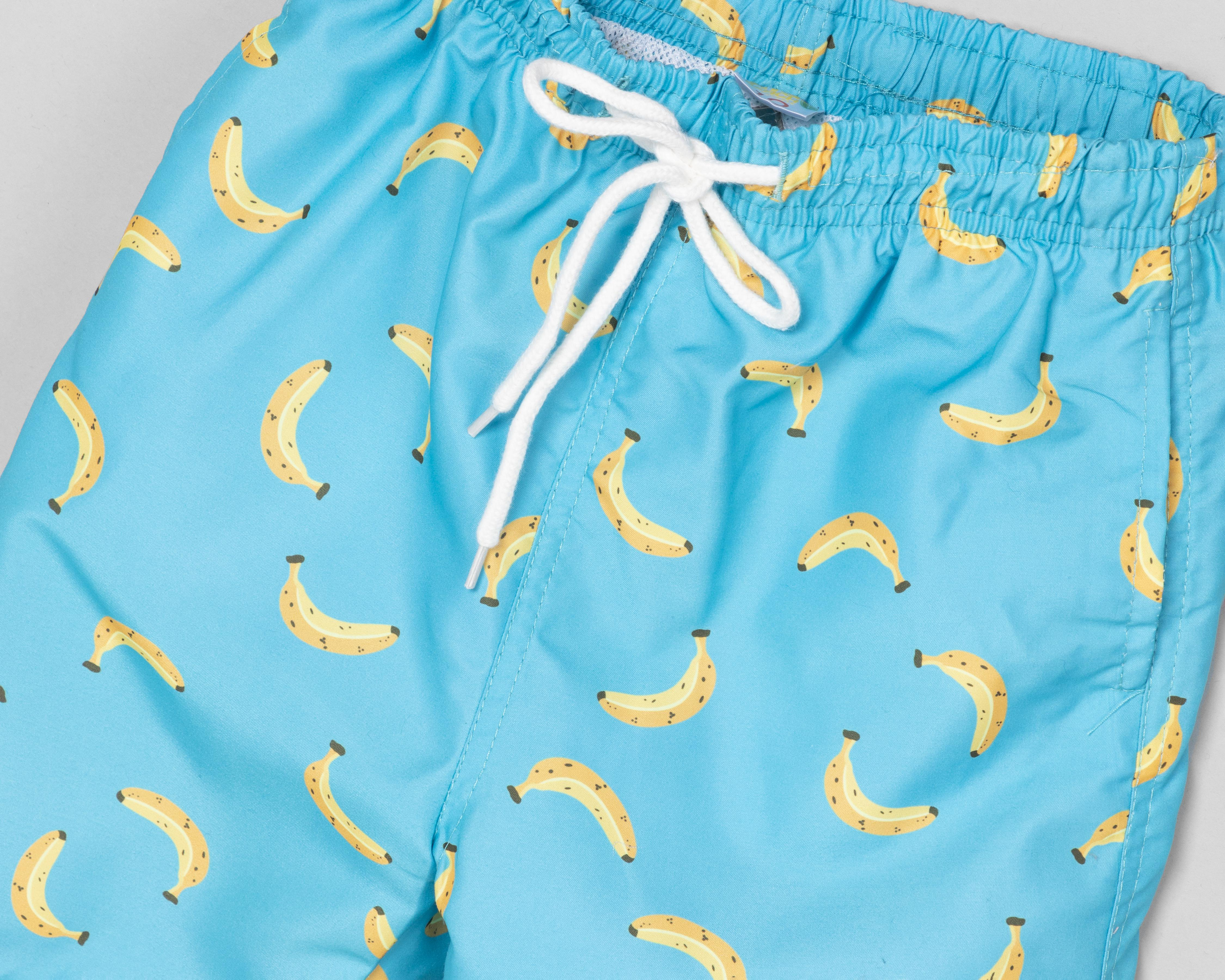 Foto 4 pulgar | Traje de Baño Rio Beach Print de Plátanos para Niño