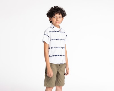Foto 1 | Camisa Refill Manga Corta Estampada para Niño