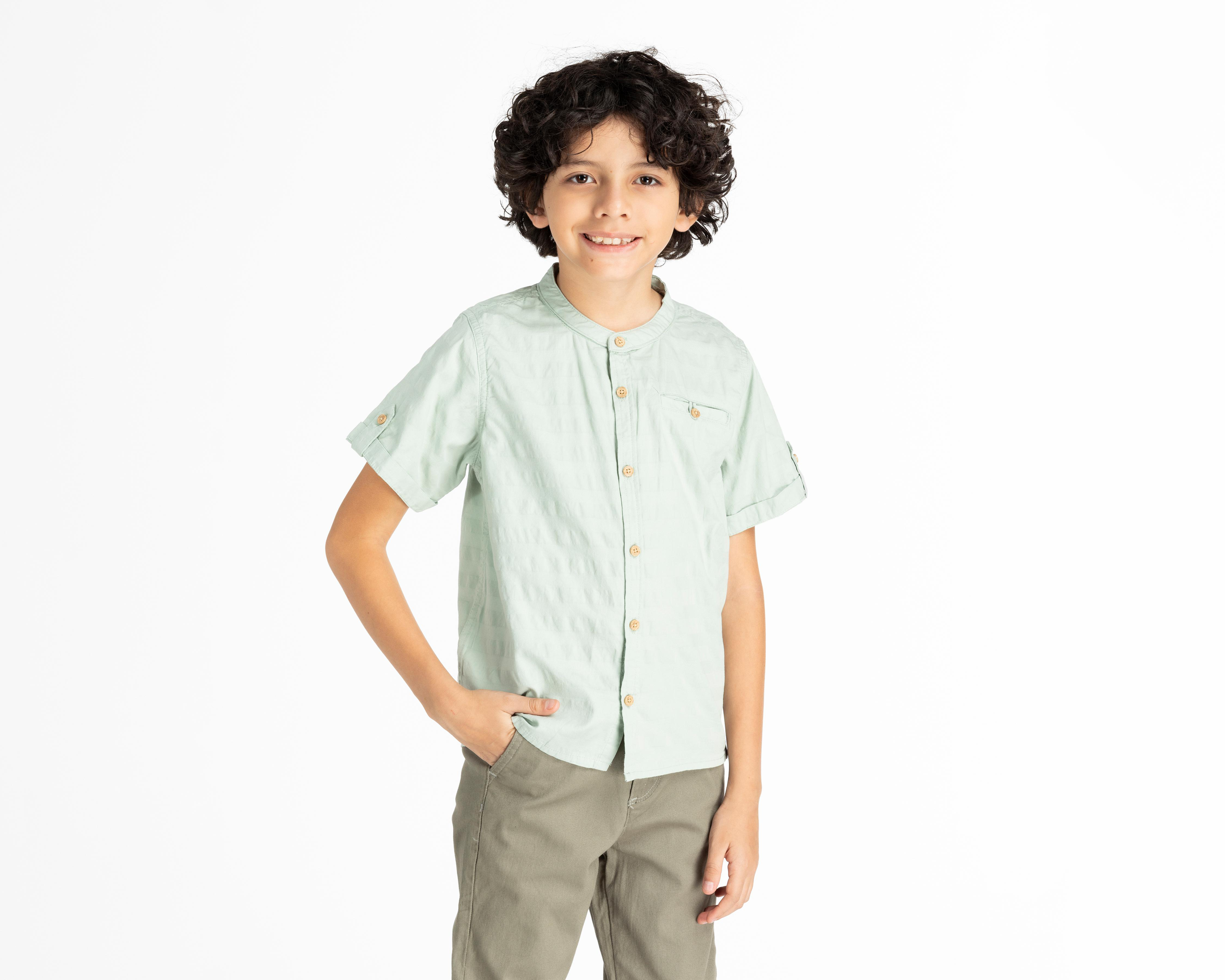 Camisa Refill Manga Corta para Niño $279