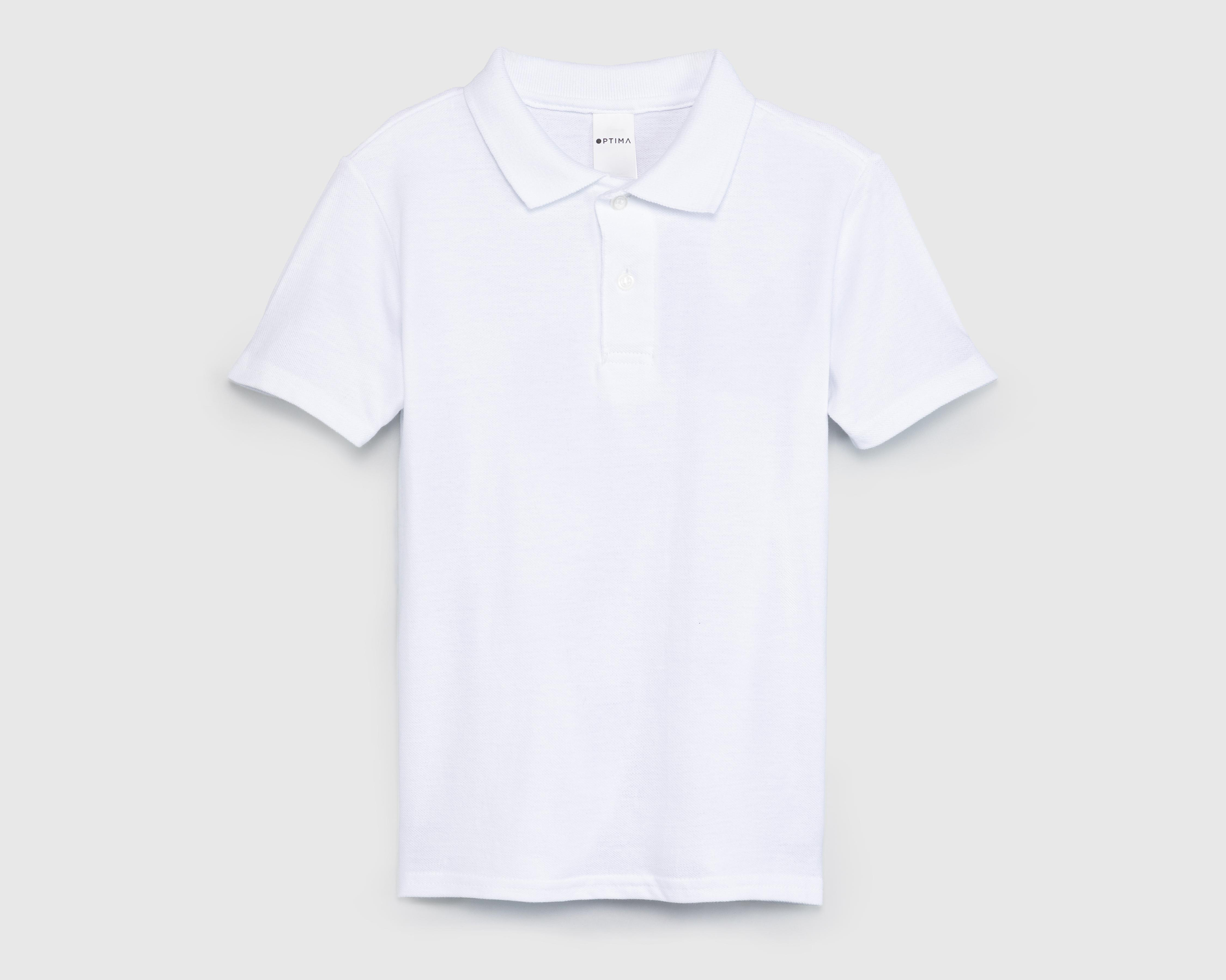Playera Escolar Manga Corta para Niño $89