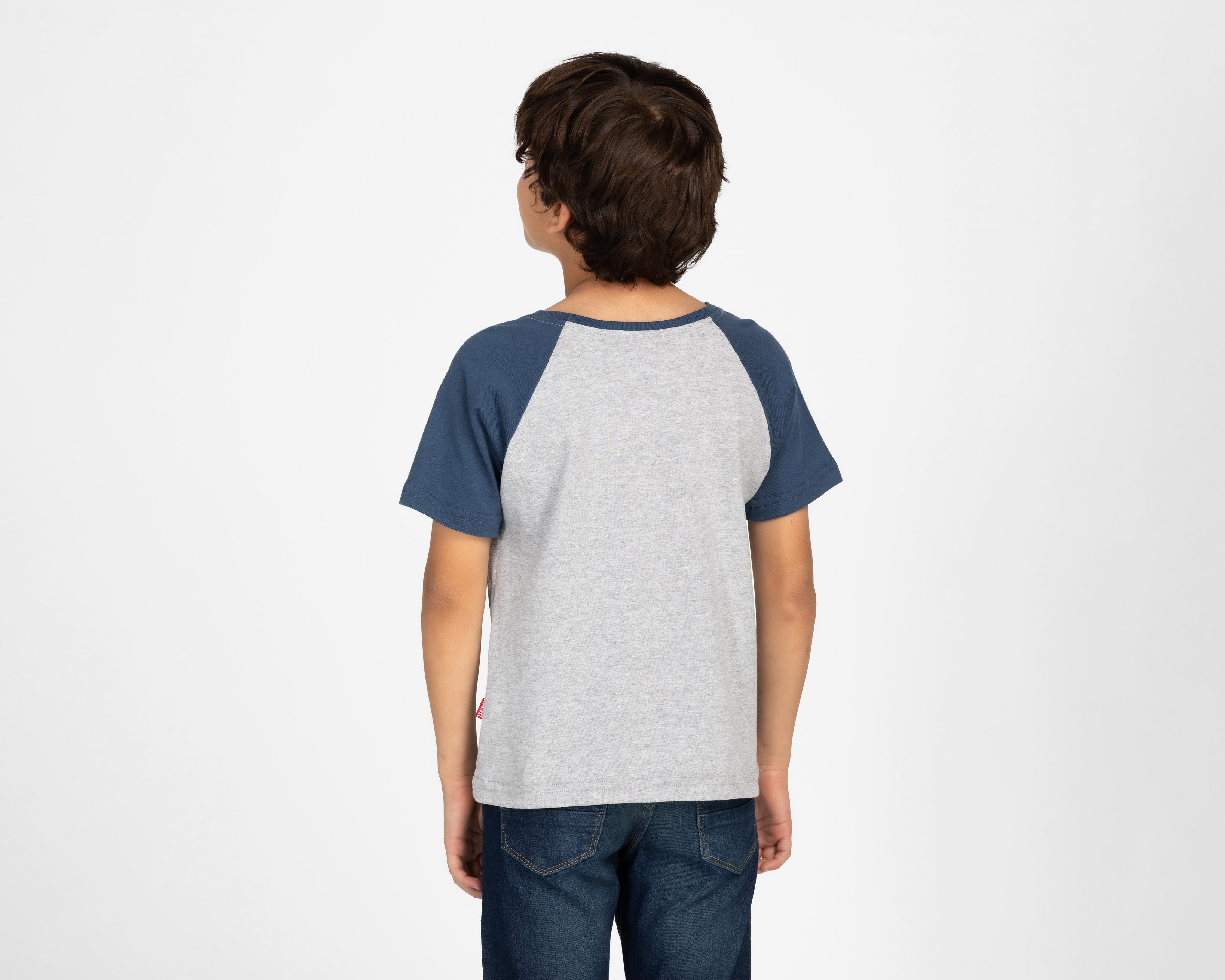 Foto 2 | Playera Marvel Manga Corta para Niño