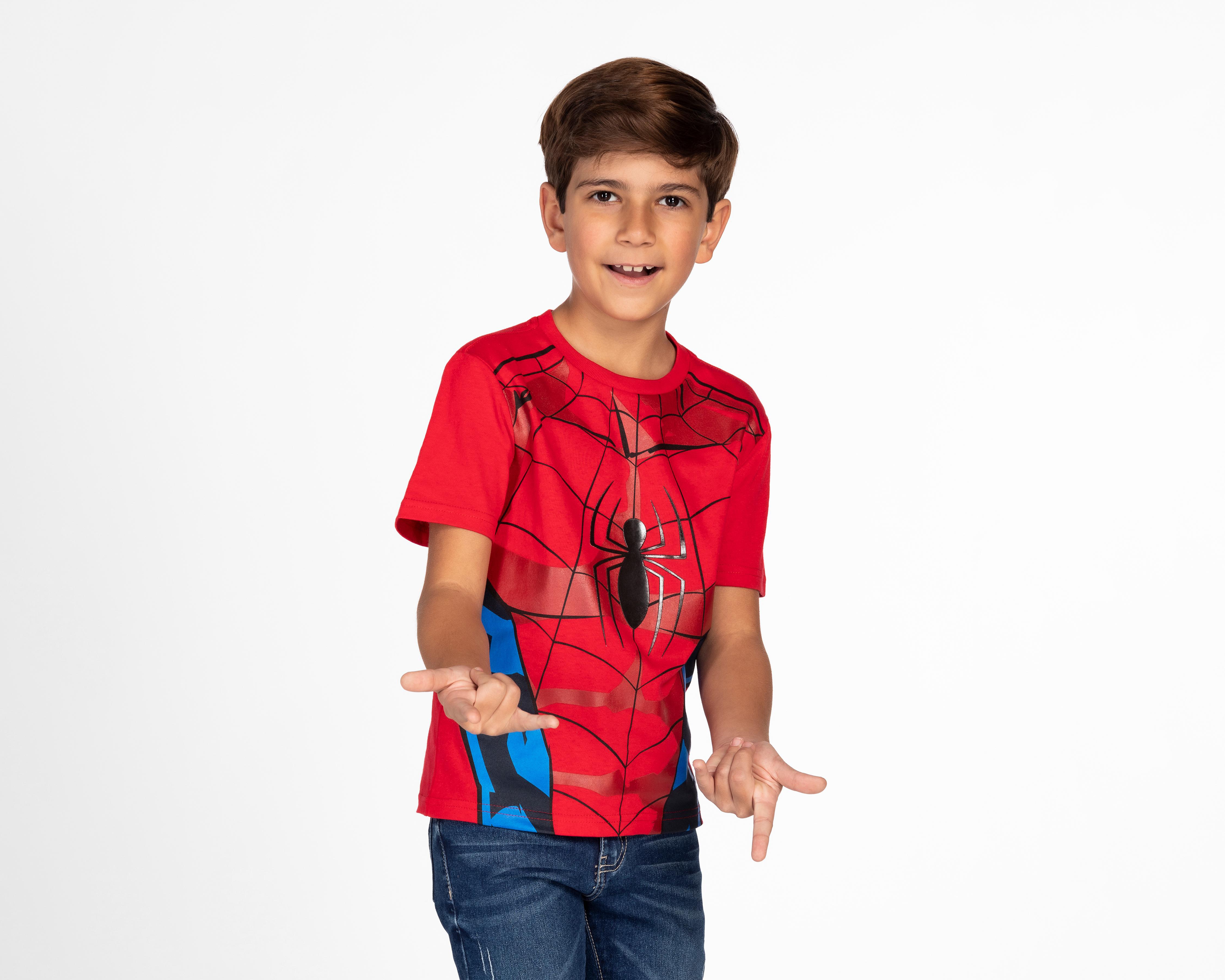 Playera Spider-Man Full Print para Niño | Coppel