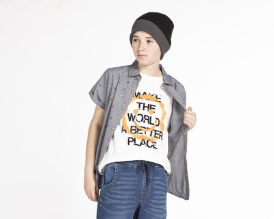 Foto 1 | Playera Neo*City Estampada Juvenil