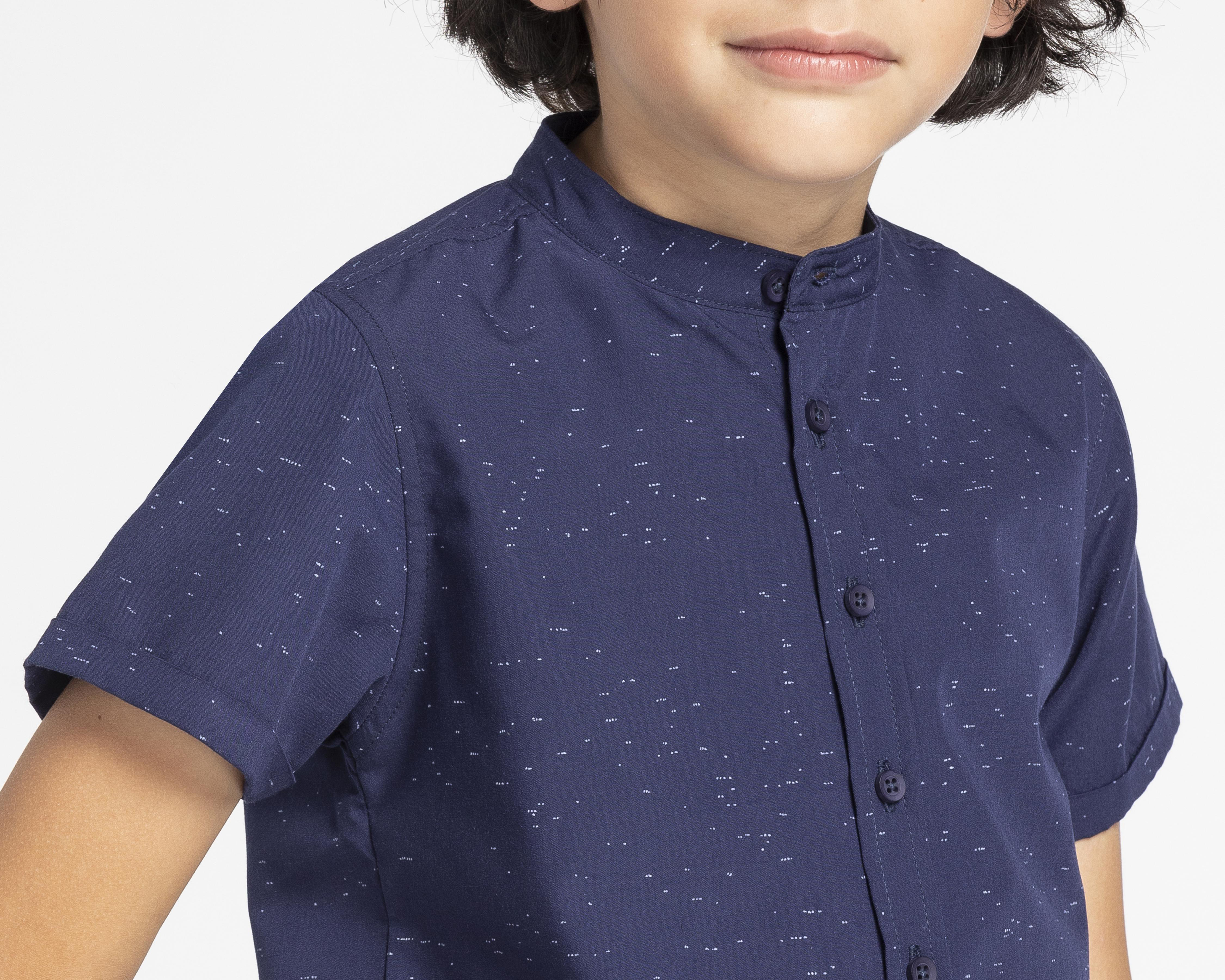Foto 4 pulgar | Camisa Refill Manga Corta para Niño