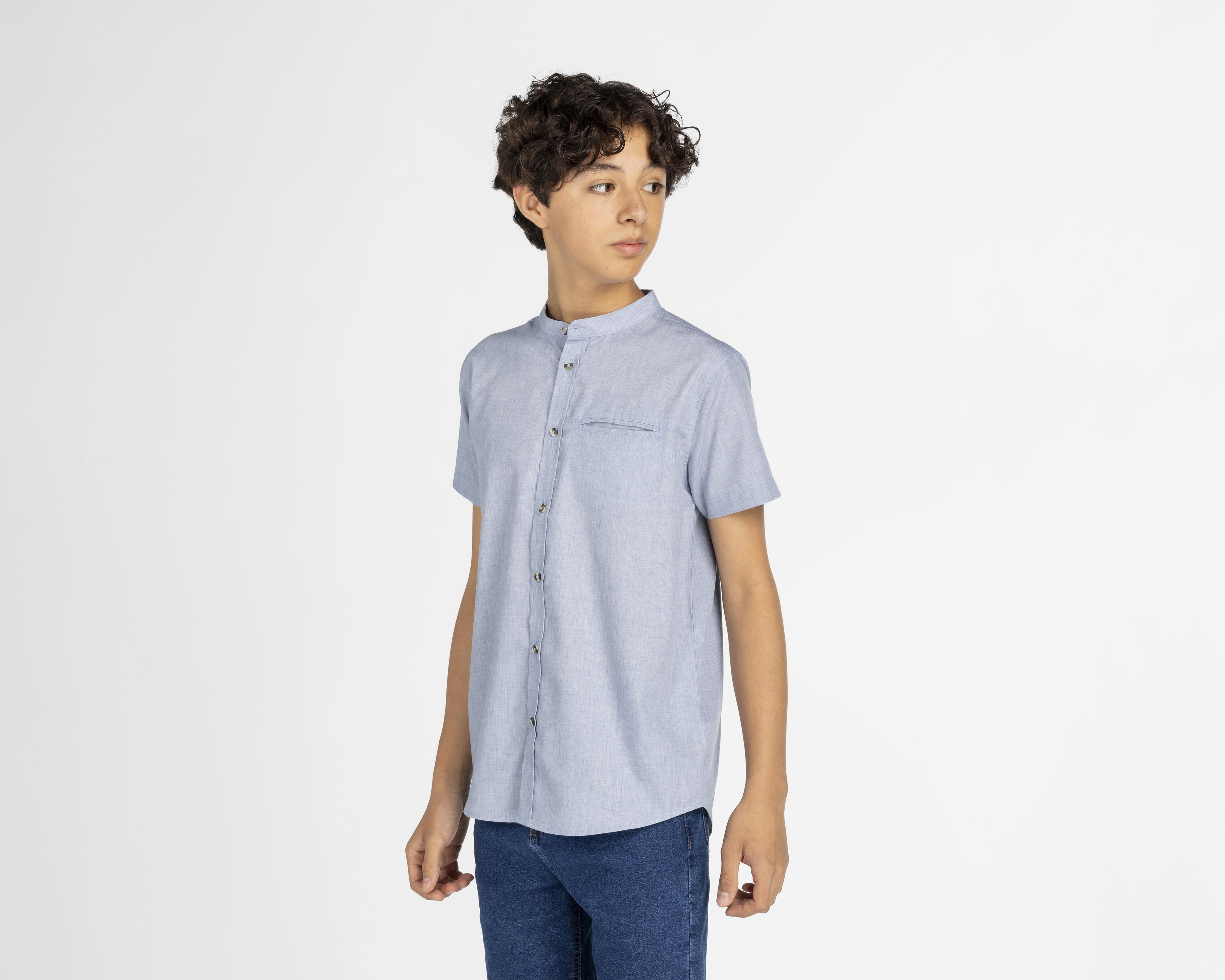 Camisa Refill Manga Corta Juvenil