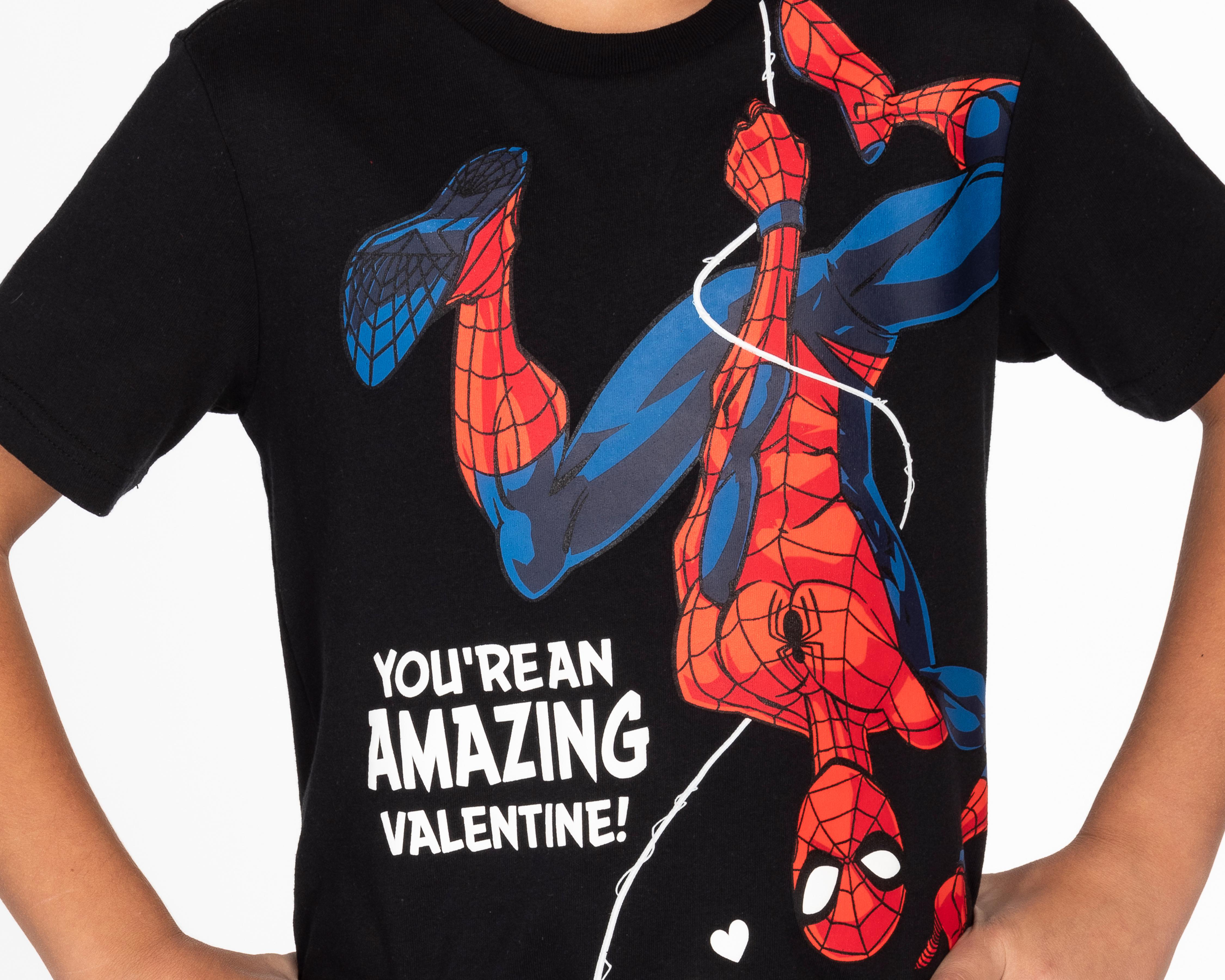 Foto 3 | Playera Marvel Estampada para Niño