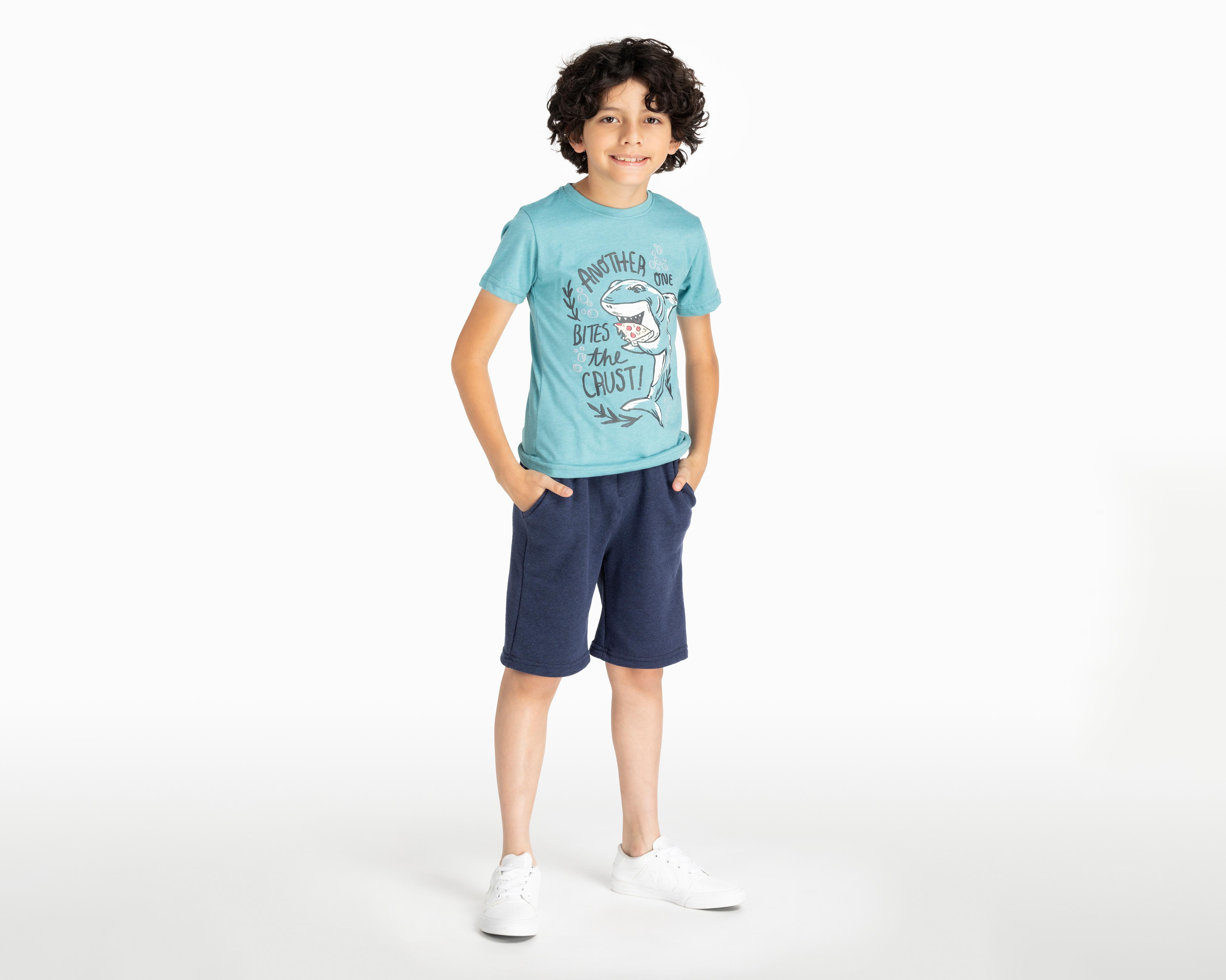 Conjunto Playera con Short Refill para Niño 2 Piezas