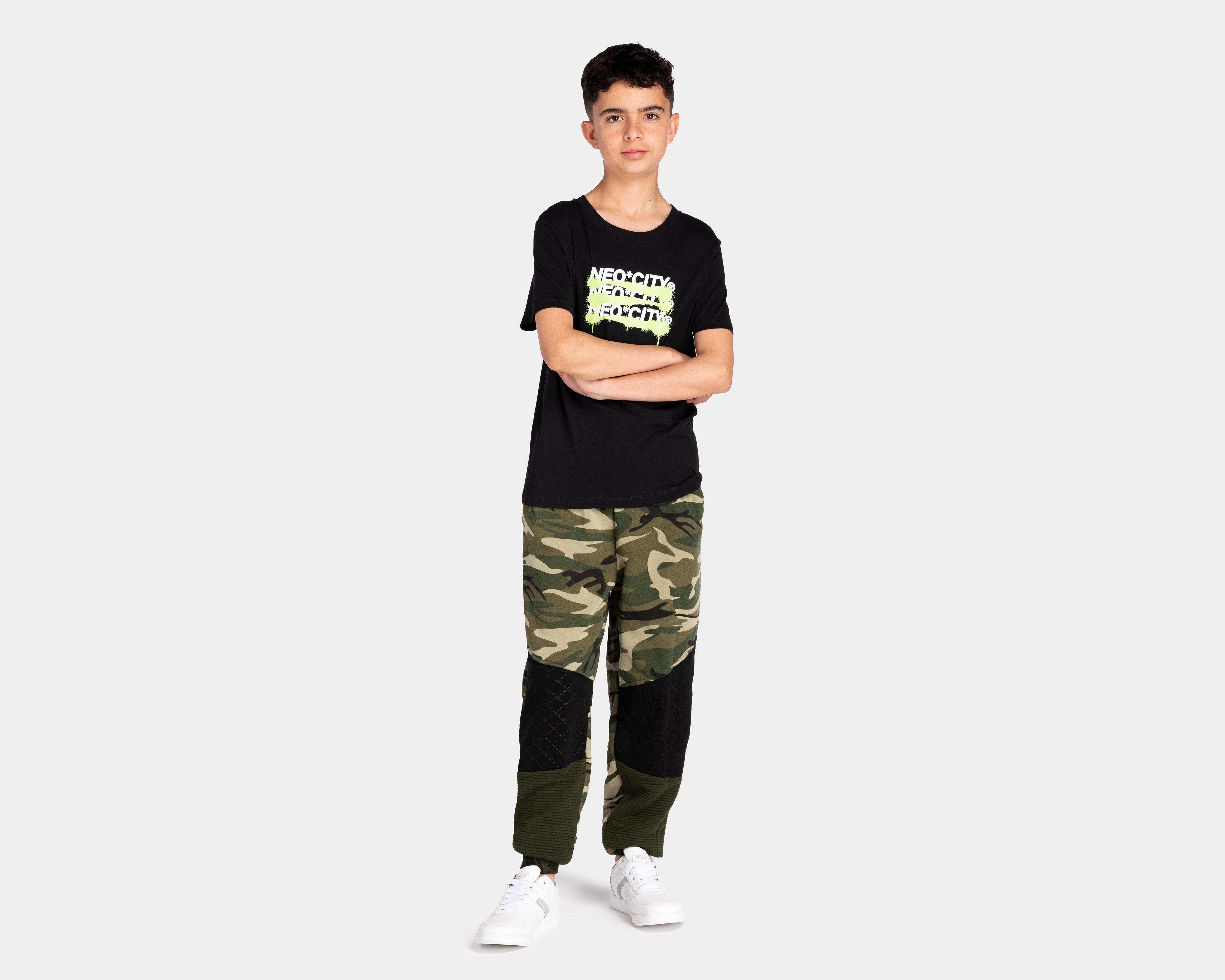 Foto 4 pulgar | Playera Neo*City Estampada Juvenil